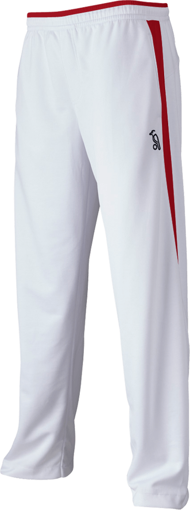 Kookaburra Pro Player White Cricket Pants - Premium Cricket Trousers for Men | Breathable & Comfortable for Practice & Matches