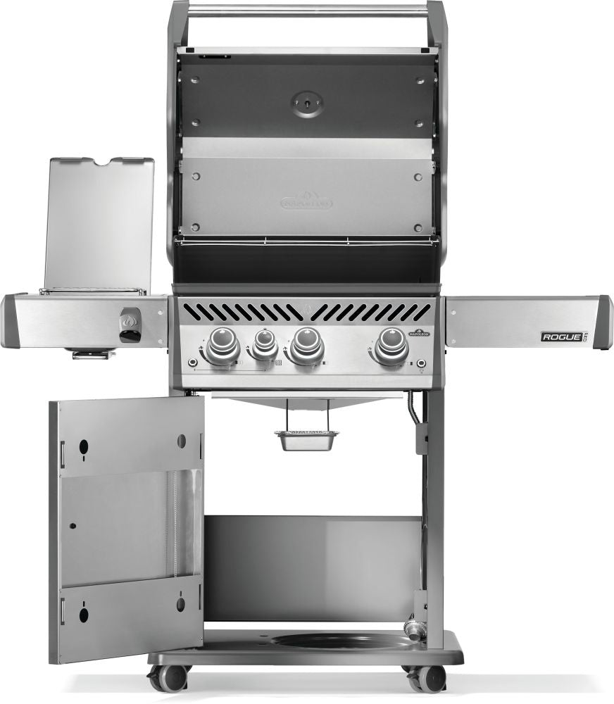 Napoleon Rogue PRO 425 SIB Stainless Steel Gas Grill - Outdoor BBQ Grill for Backyard, Patio & Tailgating | Heavy-Duty Construction & Even Heat Distribution