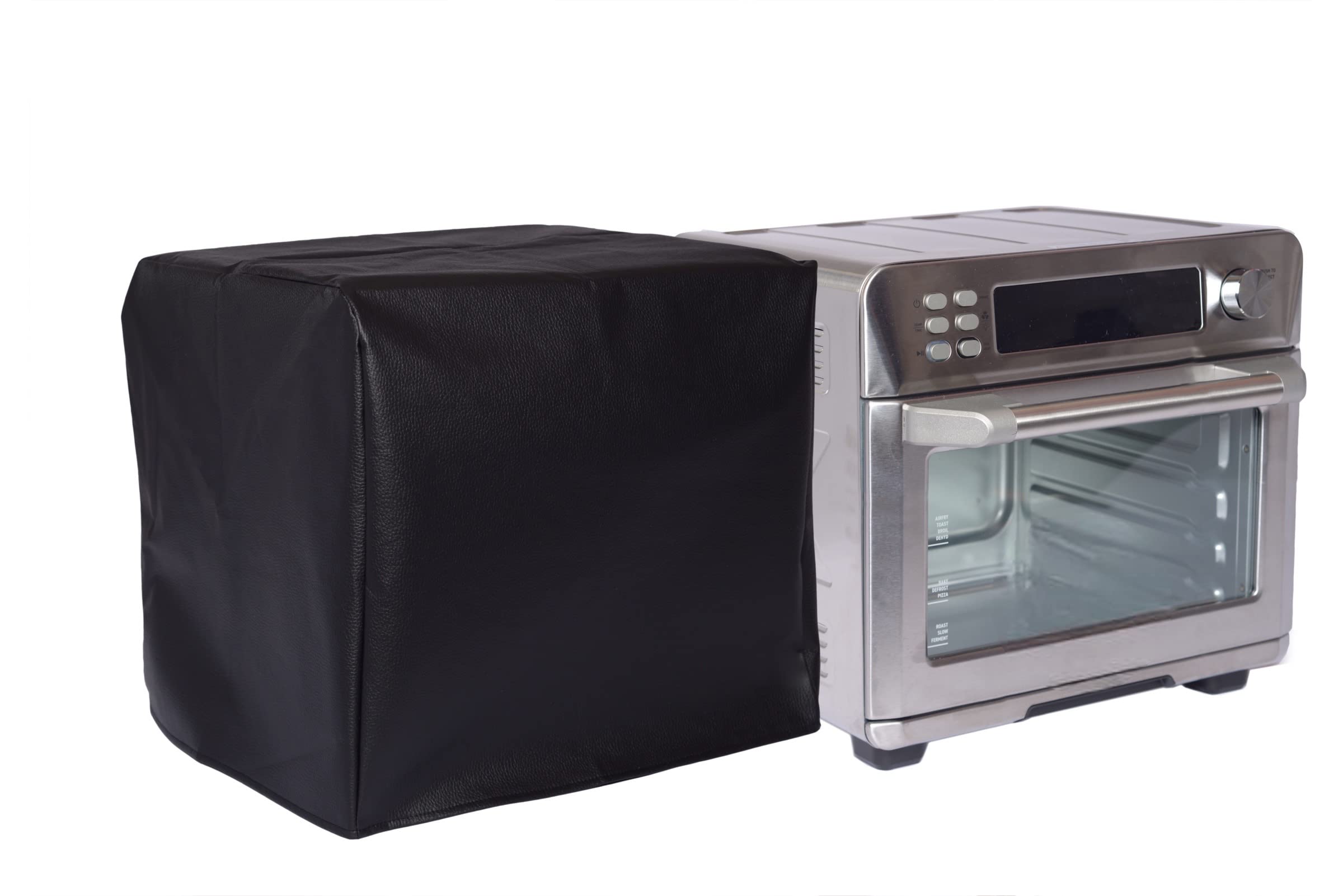 Black Padded Air Fryer Cover Compatible with Emeril Lagasse Power Air Fryer 360 Model S-AFO-001 - Waterproof, Double Stitched Protection for Toaster Oven - Perfect for Kitchen Countertop Storage & Appliance Protection