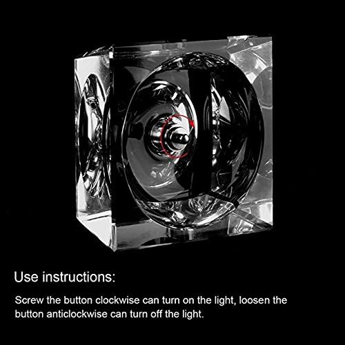 Galaxy Crystal Ball with LED Light Base - 80mm (3 inch) Clear Glass Galaxy Decor for Kids, Teachers, Anniversaries & Birthdays | Perfect for Home Decor, Meditation & Unique Gift Ideas
