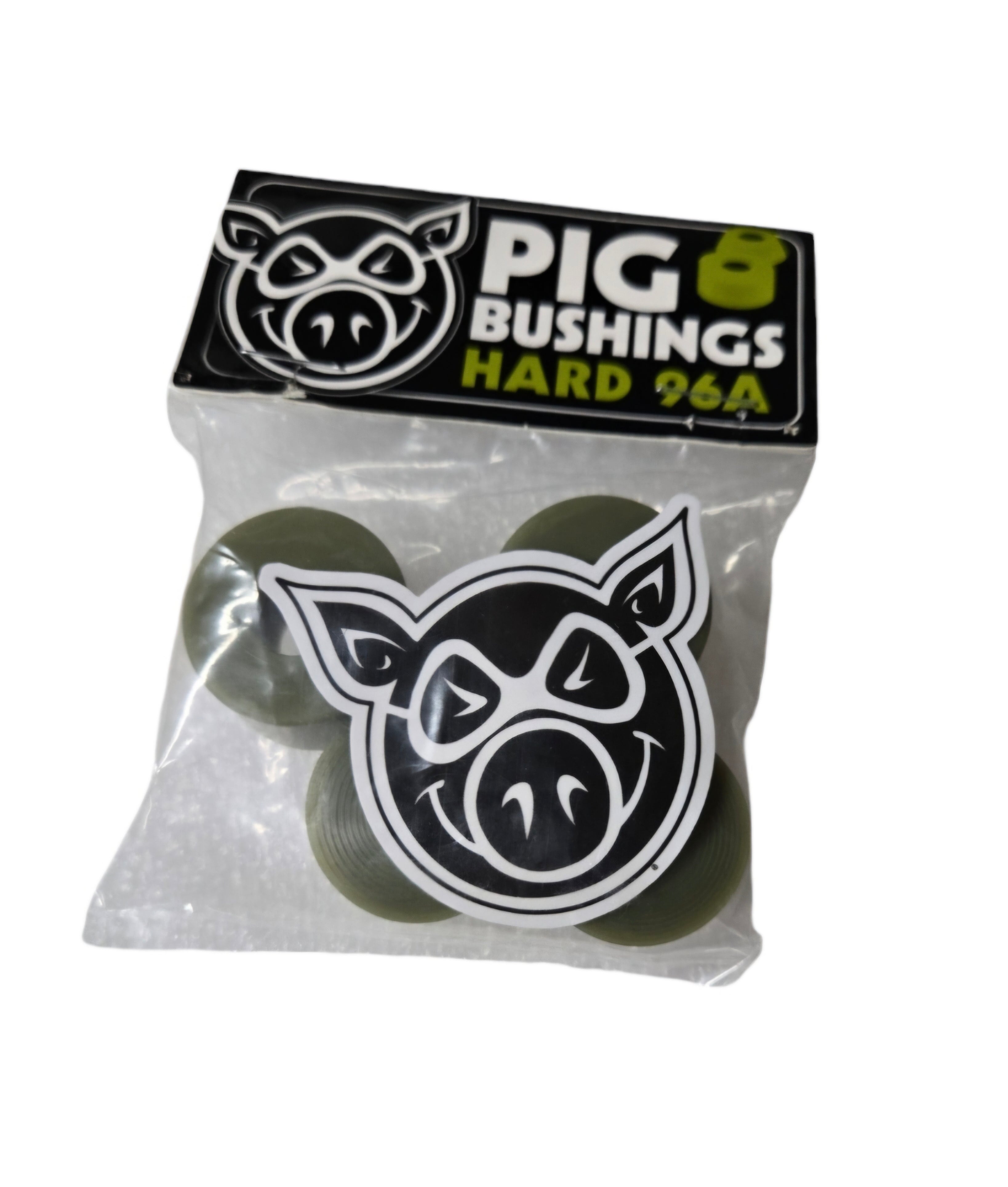 High-Performance PIG Replacement Truck Bushings - OLIVE 96A HARD for Smooth Ride & Durability | Ideal for Off-Roading, Heavy-Duty Hauling & Commercial Vehicles