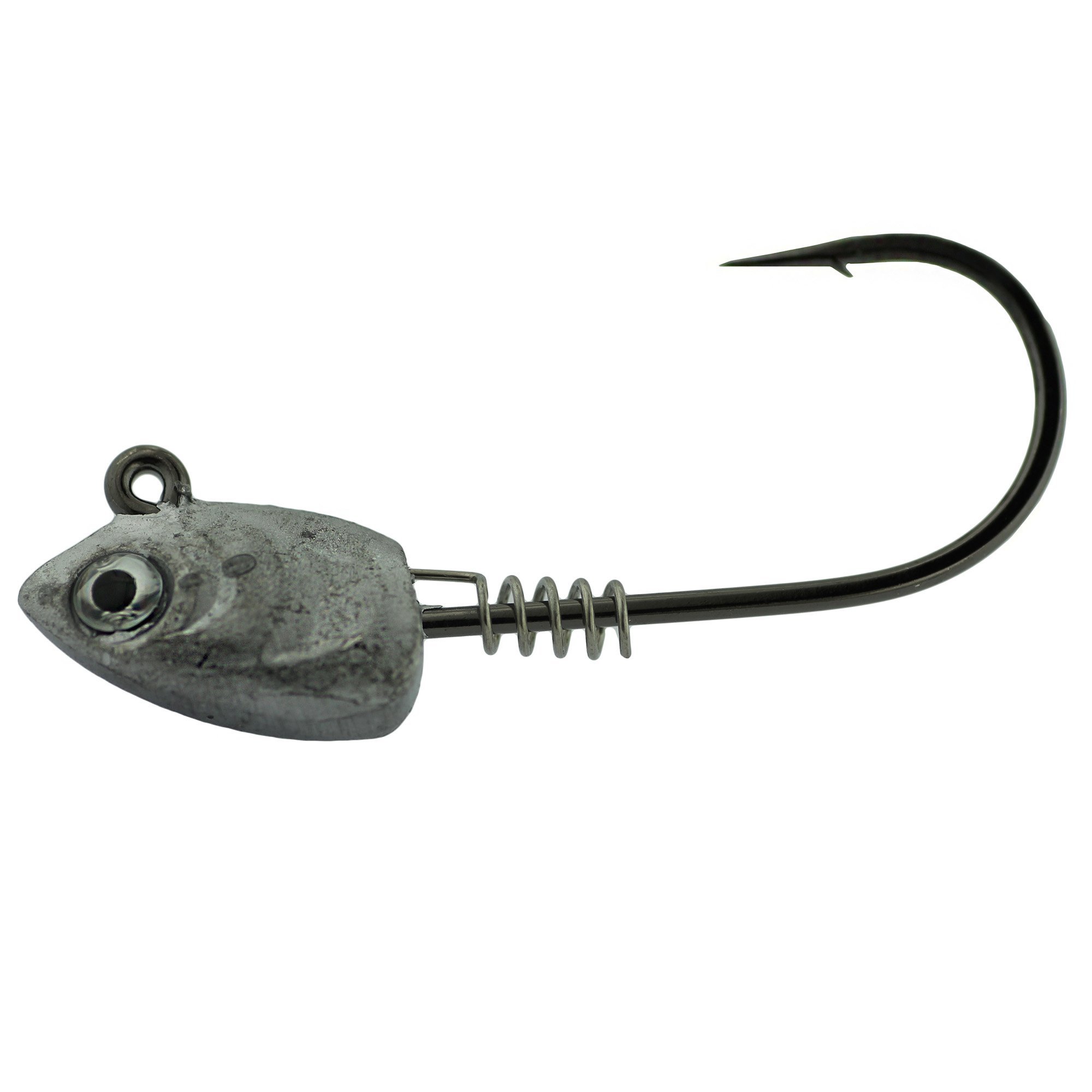 Gamakatsu 353414 Swim Bait Jig Head Hook - 3 Pack for Bass Fishing, Saltwater & Freshwater Lures - Perfect for Soft Plastic Baits & Swimbaits