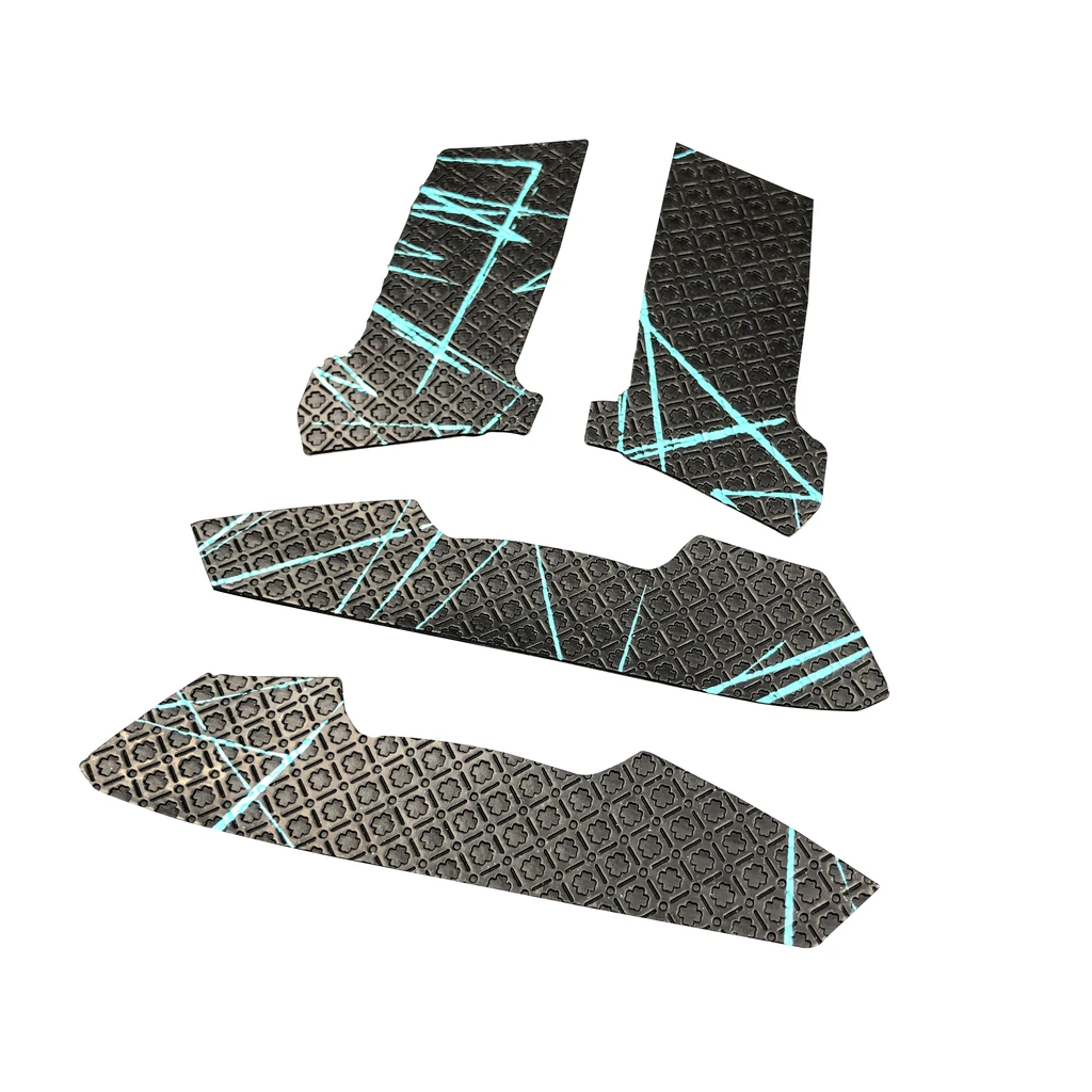 BT.L Ergonomic Mouse Grip for Razer Viper & Viper Ultimate - Anti-Slip Black & Blue Gaming Grip Tape - Perfect for FPS, MOBA & Long Gaming Sessions