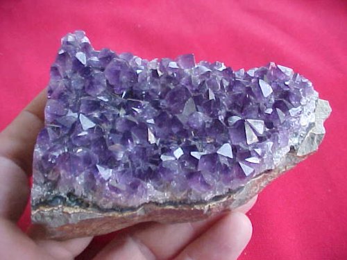 Natural Purple Amethyst Crystal Cluster Specimen - Healing Stone for Meditation, Home Decor & Spiritual Gifts (F5001) | Perfect for Reiki, Feng Shui, Yoga Spaces & Crystal Collections