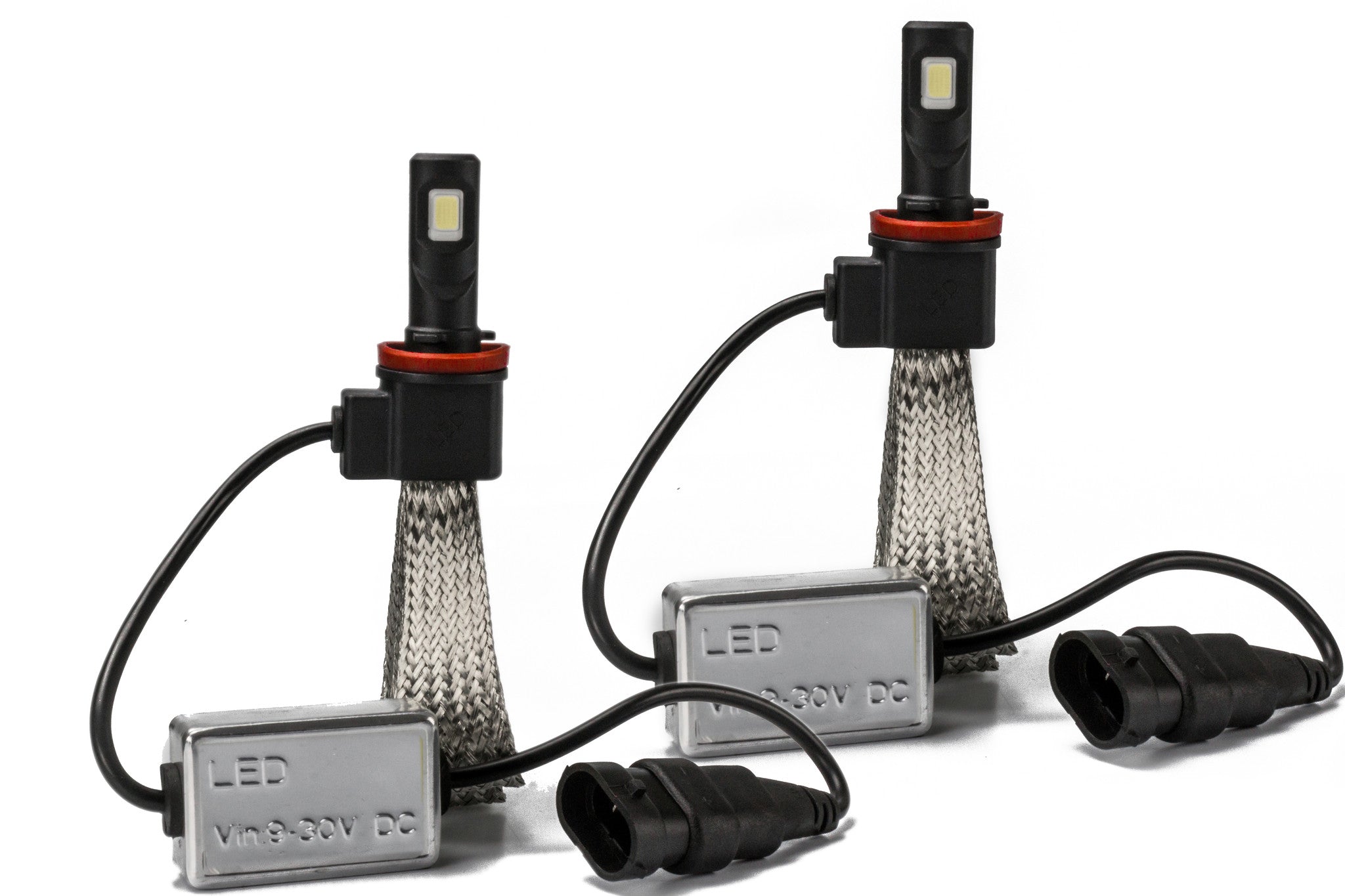 H11B H11 LED Headlight Conversion Kit - 6000K White, High Brightness, Plug and Play - Perfect for Cars, Trucks, SUVs, Off-Road & Night Driving