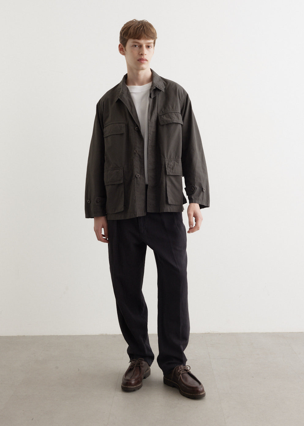 Men's 43 Jacket Ks24Sjk21 Black - Stylish Outerwear for Casual Wear & Outdoor Activities