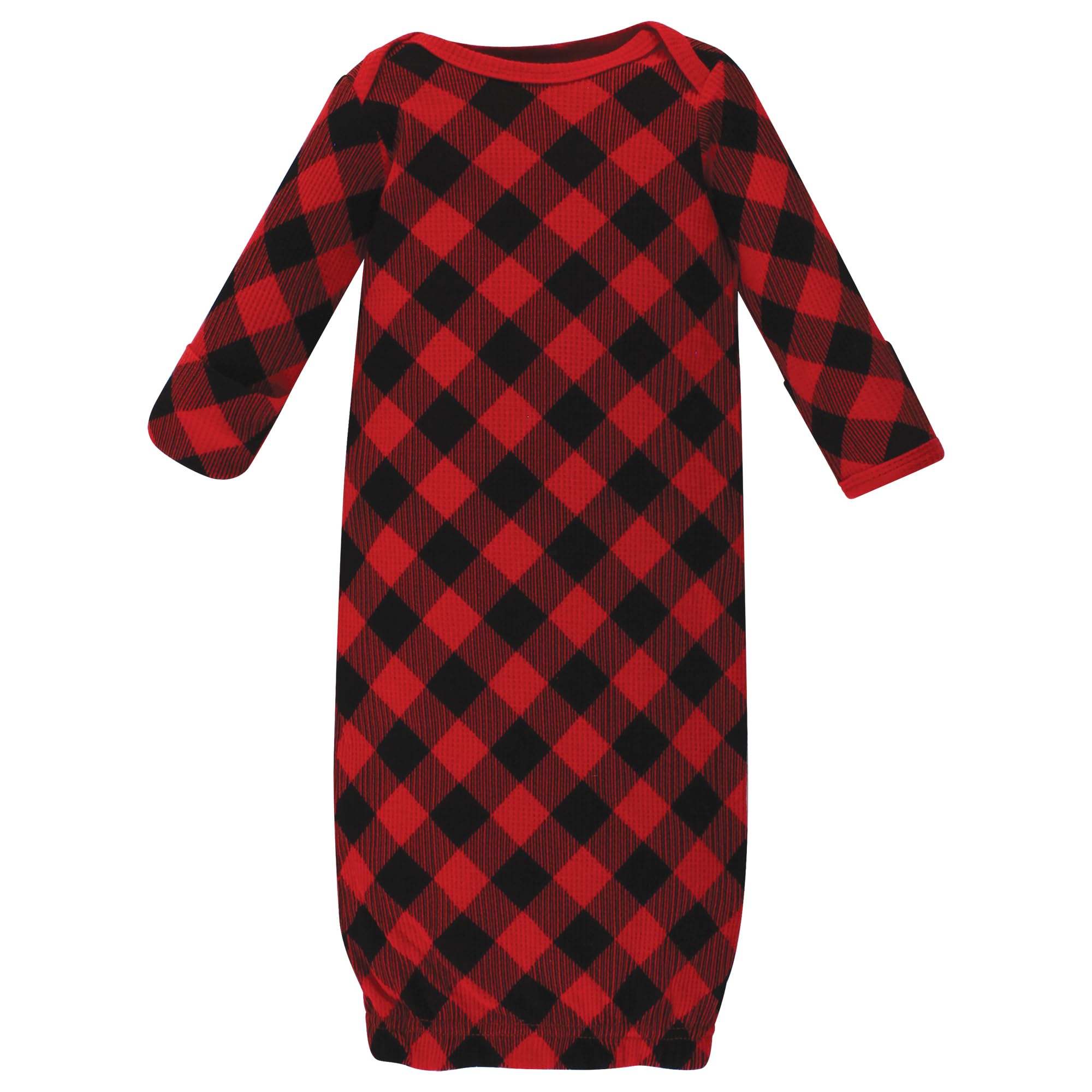 Hudson Baby Unisex Thermal Gown for Newborns - Cozy Sleepwear