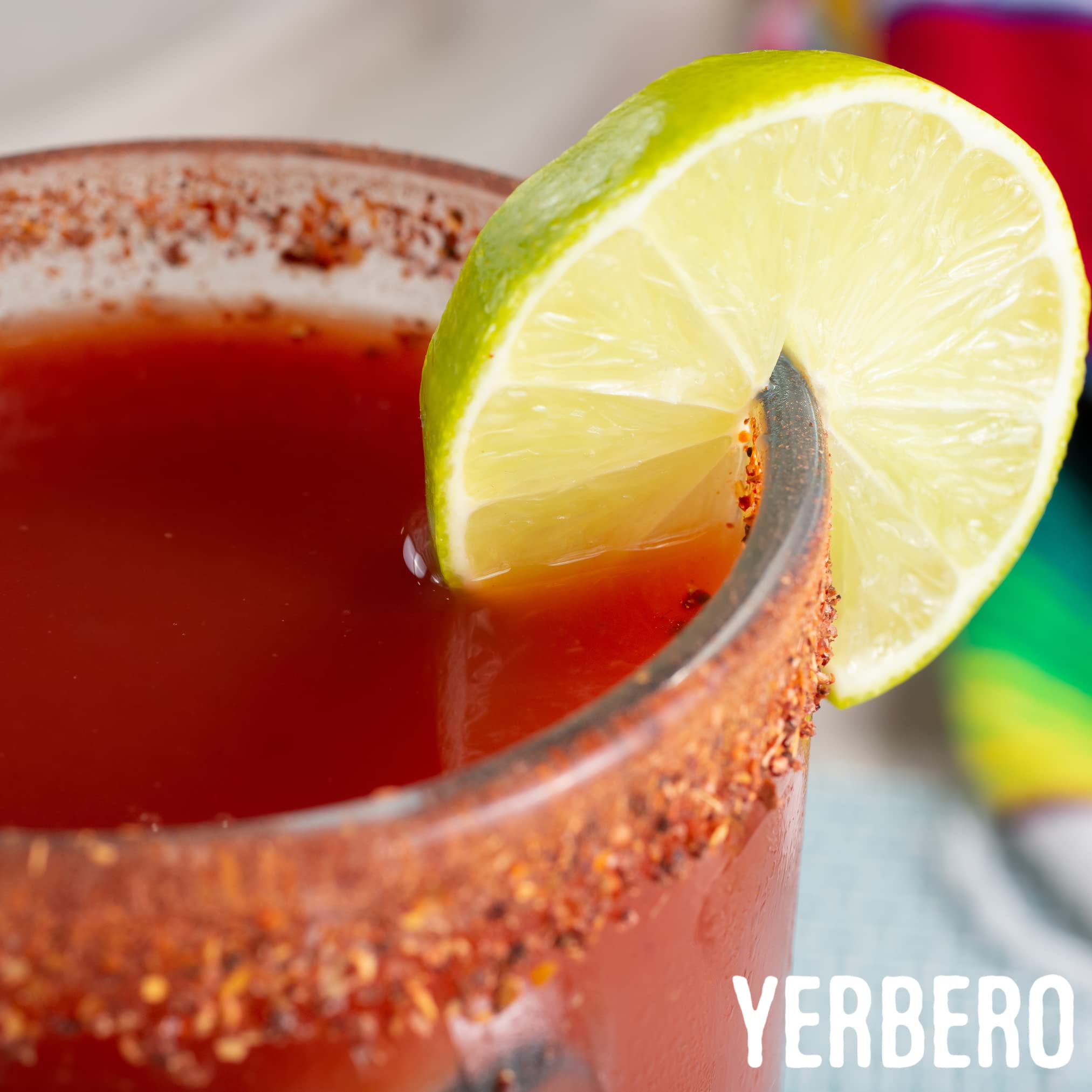 Authentic Mexican Michelada Tamarind & Chamoy Rim Dip - 8 Oz (226.7g) Spicy Tamarindo Chili Paste with Real Fruit - Perfect for Cocktail Rims, Snack Dips, and Mexican Cuisine - Bold Flavor Enhancer for Micheladas, Margaritas, and Party Appetizers