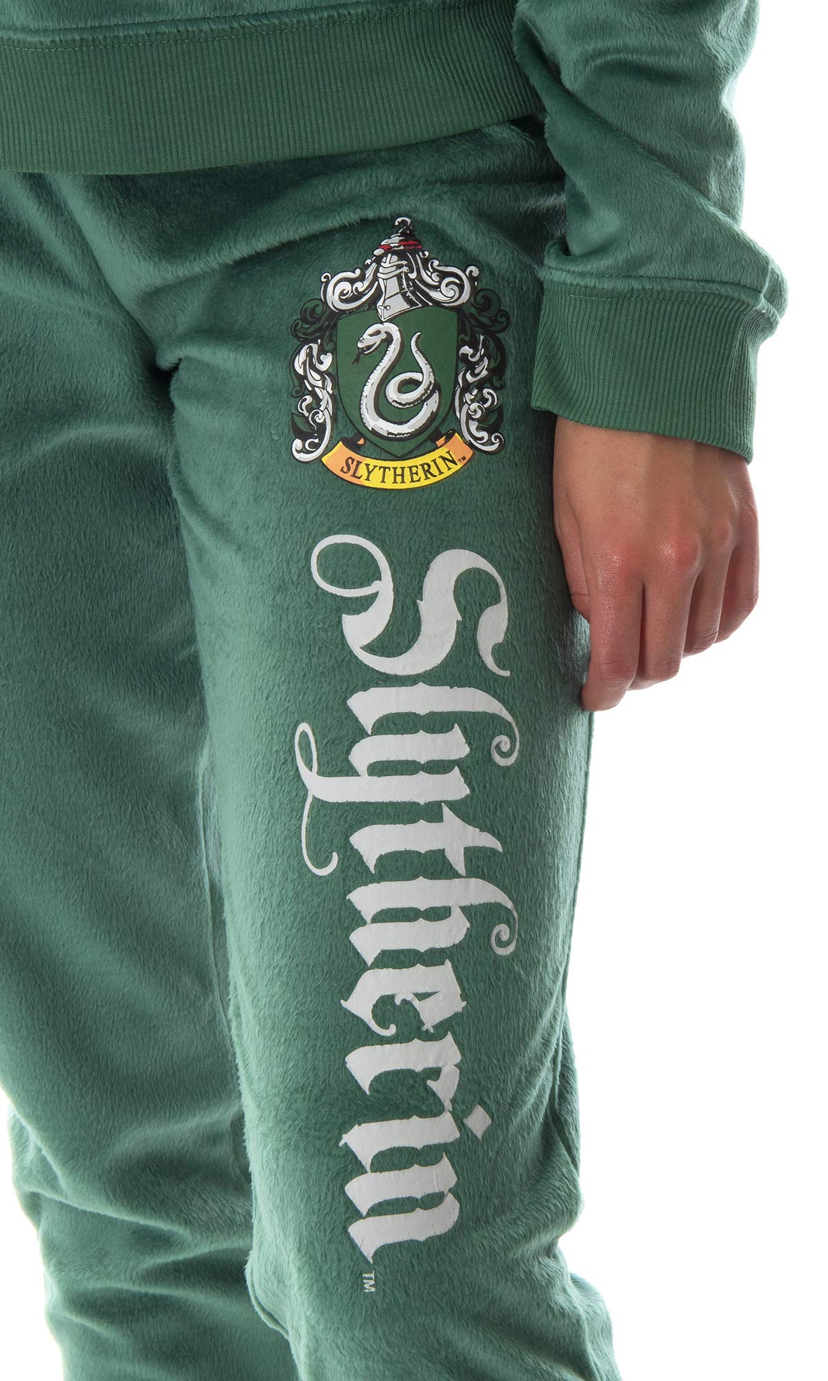 Harry Potter Hogwarts Castle House Crest Fleece Jogger Pajama Set for Kids - Gryffindor, Slytherin, Hufflepuff & Ravenclaw Styles | Cozy Sleepwear for Movie Nights & Themed Birthday Parties