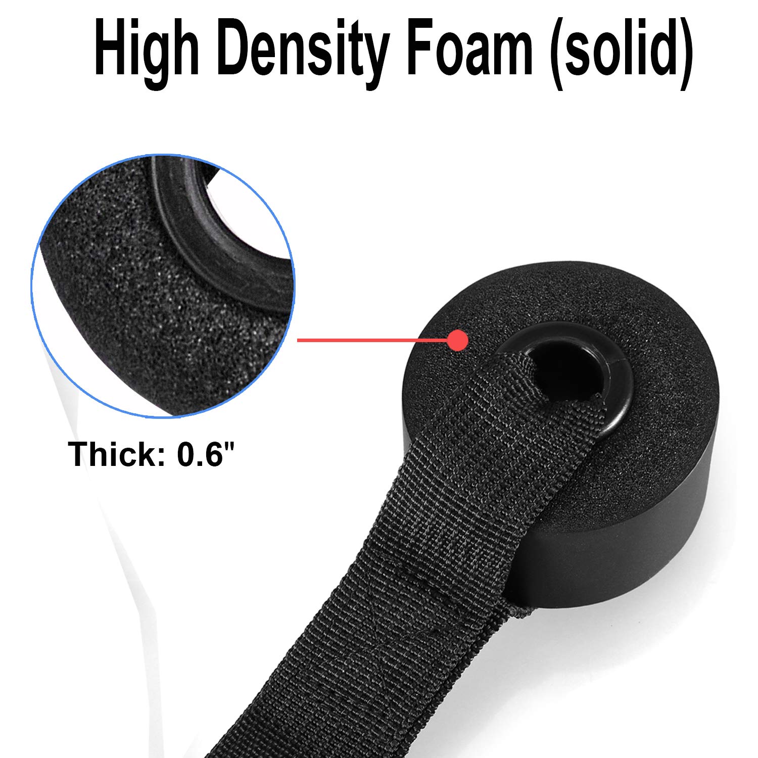 Heavy Duty Door Anchor for Resistance Bands - Secure Fitness Workout Band Attachment - No Damage to Door - Perfect for Home Gym, Strength Training & Physical Therapy Exercises