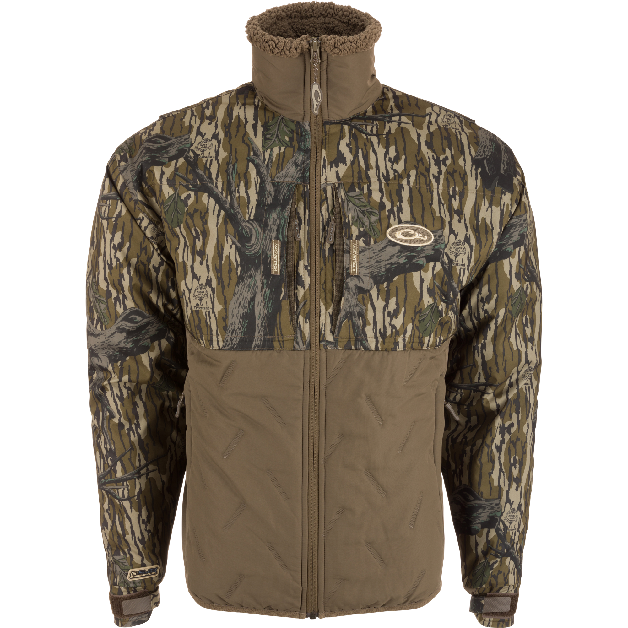 LST Guardian Flex Double Down Eqwader Full Zip Jacket - Waterproof & Windproof Outdoor Jacket for Hiking, Fishing & Camping