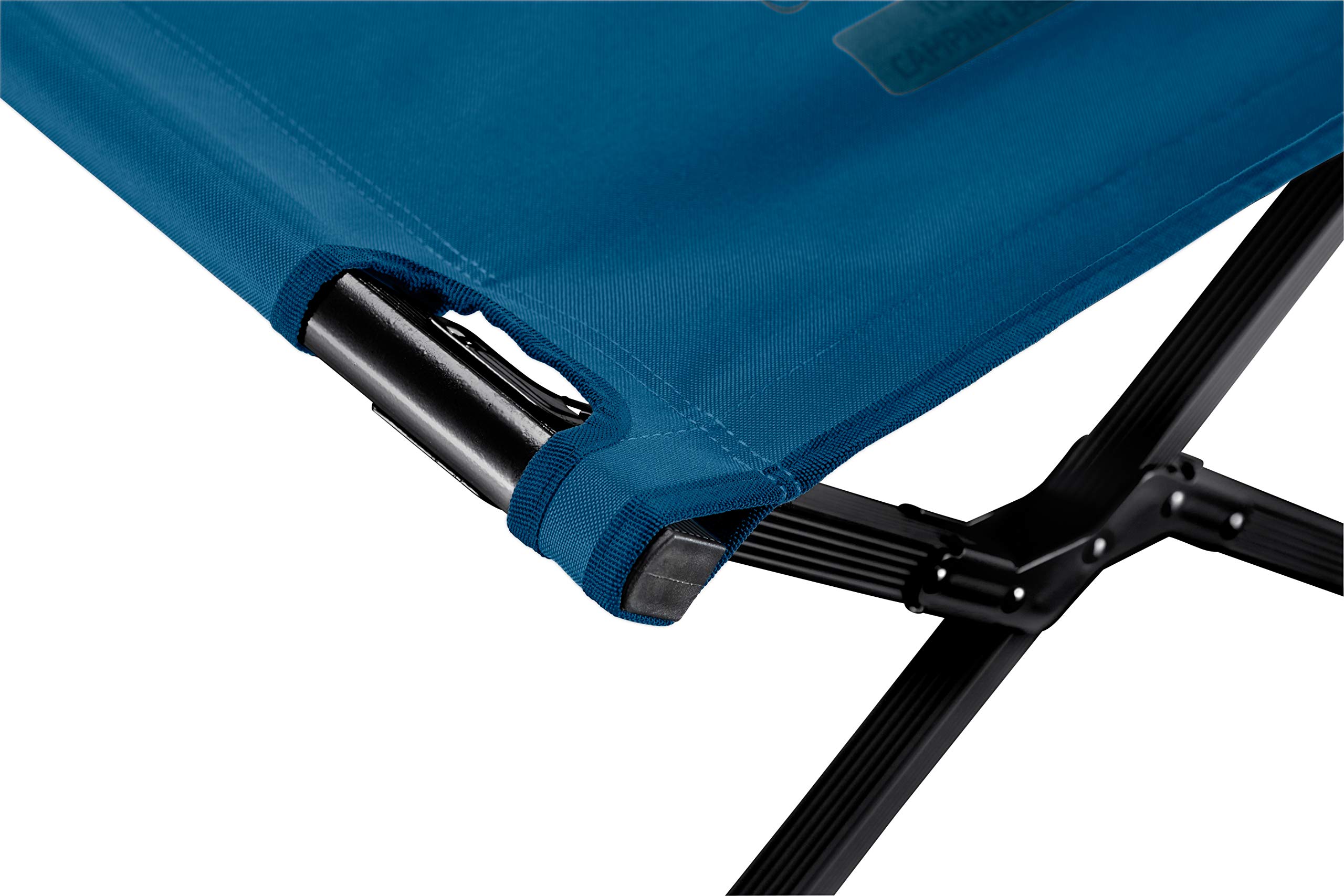 Grand Canyon Topaz Aluminum Folding Camping Bed - Lightweight Portable Outdoor Cot for Backpacking, Hiking & Travel - Perfect for Camping, Beach Trips & Guest Beds