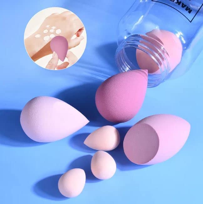 5-in-1 Soft Makeup Sponge Blender for Foundation - Perfect for Daily Makeup