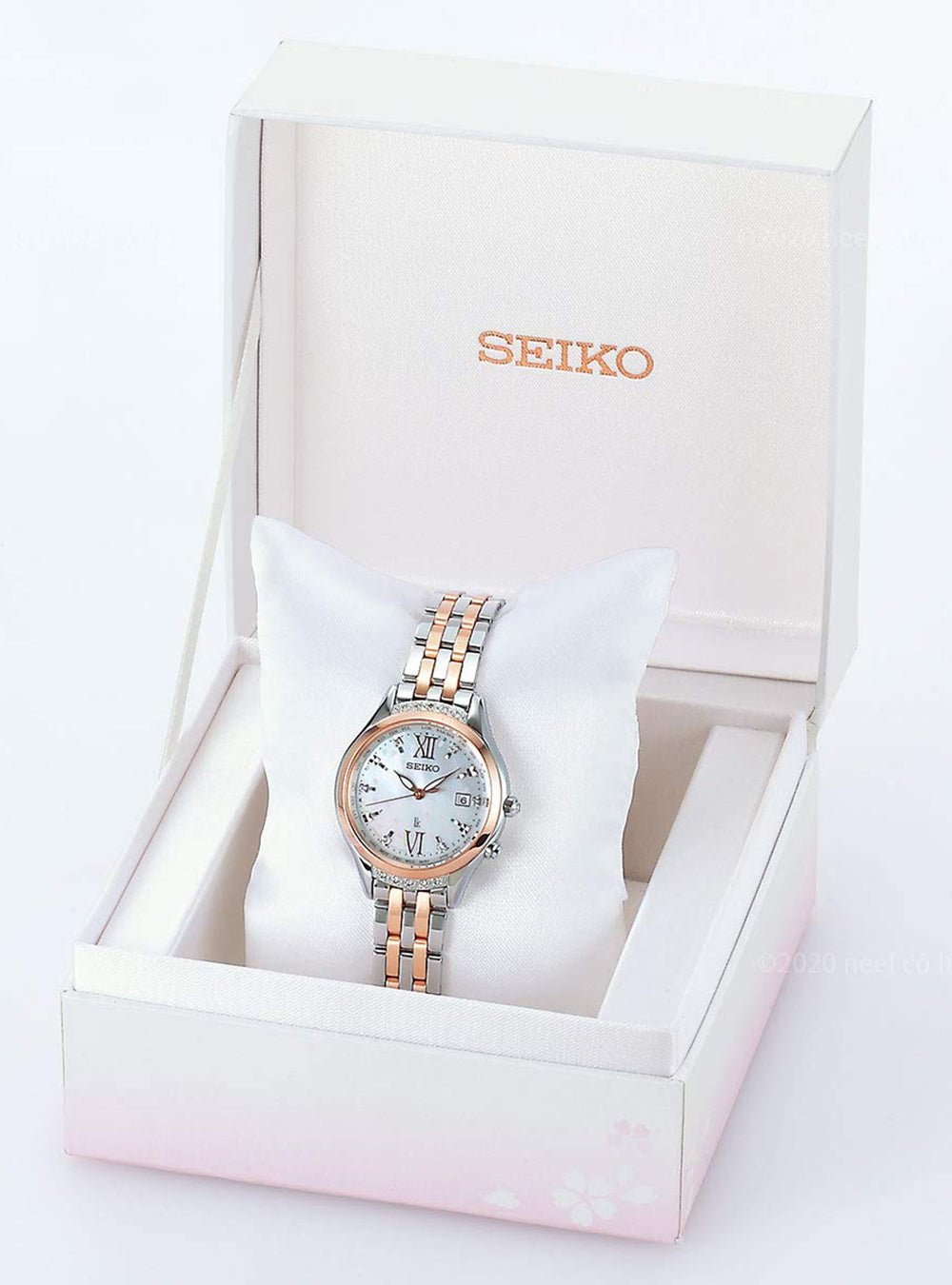 SEIKO LUKIA 2020 Sakura Blooming Limited Edition Ladies Watch SSVV058 - Japanese Made JDM Automatic Watch for Women | Perfect for Spring Fashion, Special Occasions & Watch Collectors