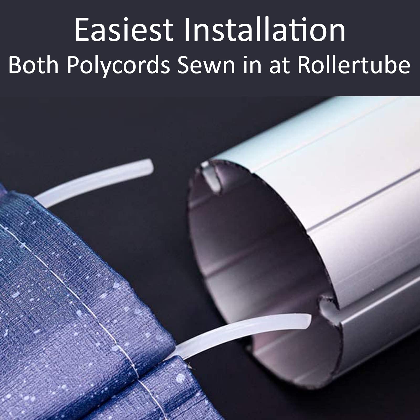 Shade Pro RV Awning Fabric Replacement - 14' Heavy Duty Vinyl Camper Canopy (13'2