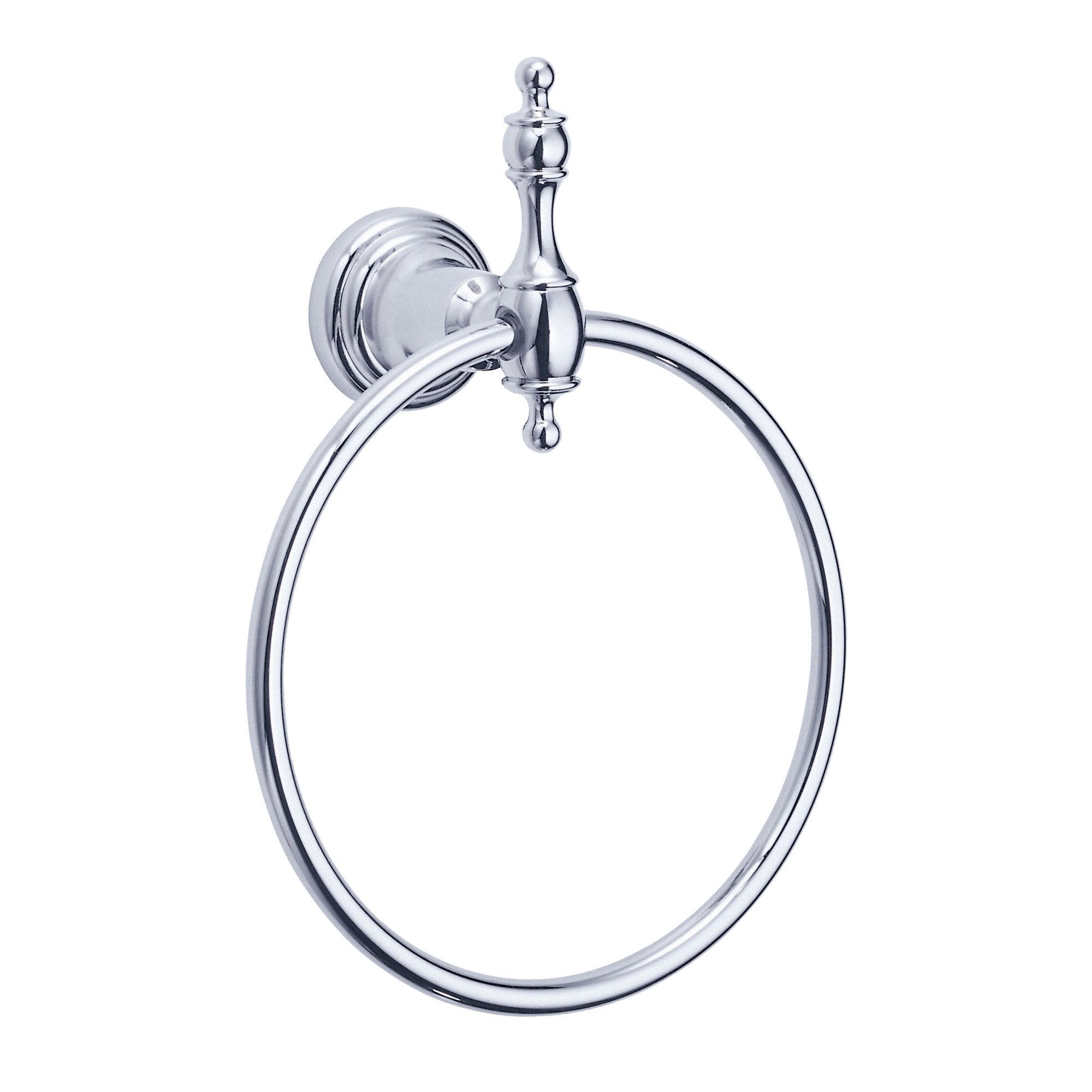 Danze Sheridan Collection Chrome Wall Mounted Hand Towel Ring - Elegant Bathroom Accessory for Powder Rooms, Guest Baths & Spa Retreats