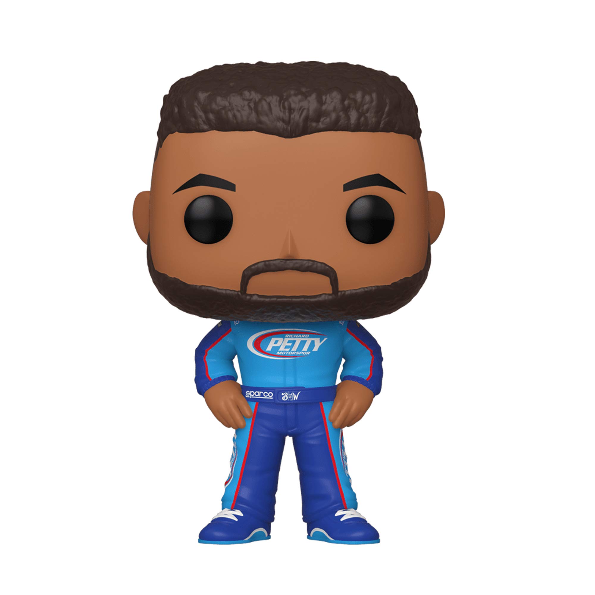 Bubba Wallace NASCAR Pop! Vinyl Figure – Collectible Toy for Fans, Racing Enthusiasts, and Home Decor