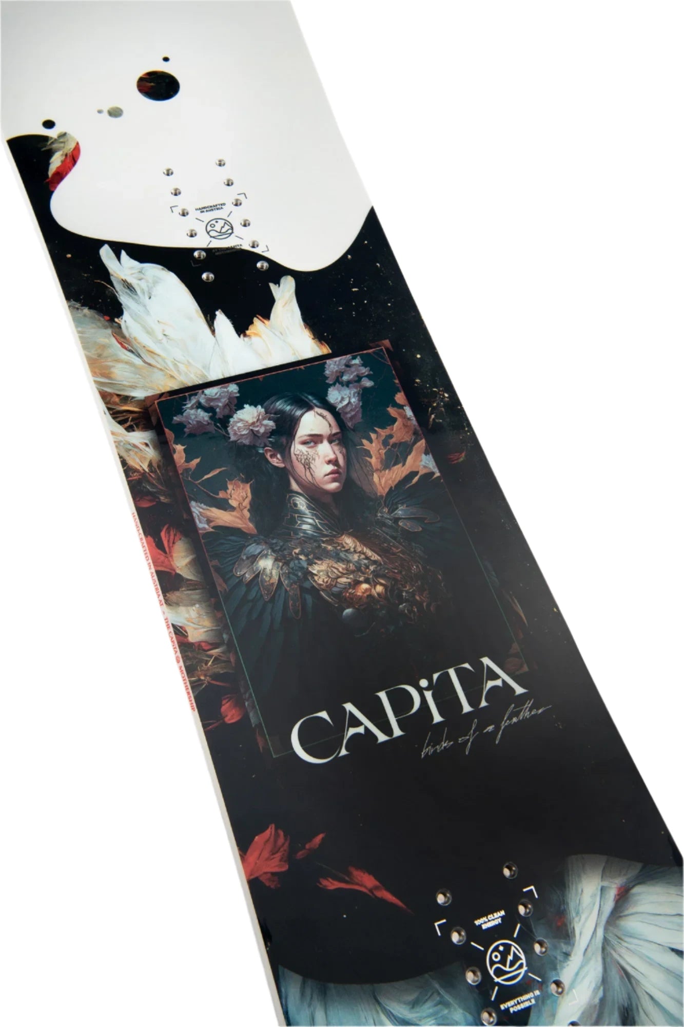 CAPiTA Women's Birds of a Feather Snowboard 2025 - All-Mountain Freestyle Snowboard for Women | Perfect for Park, Powder & Groomed Runs
