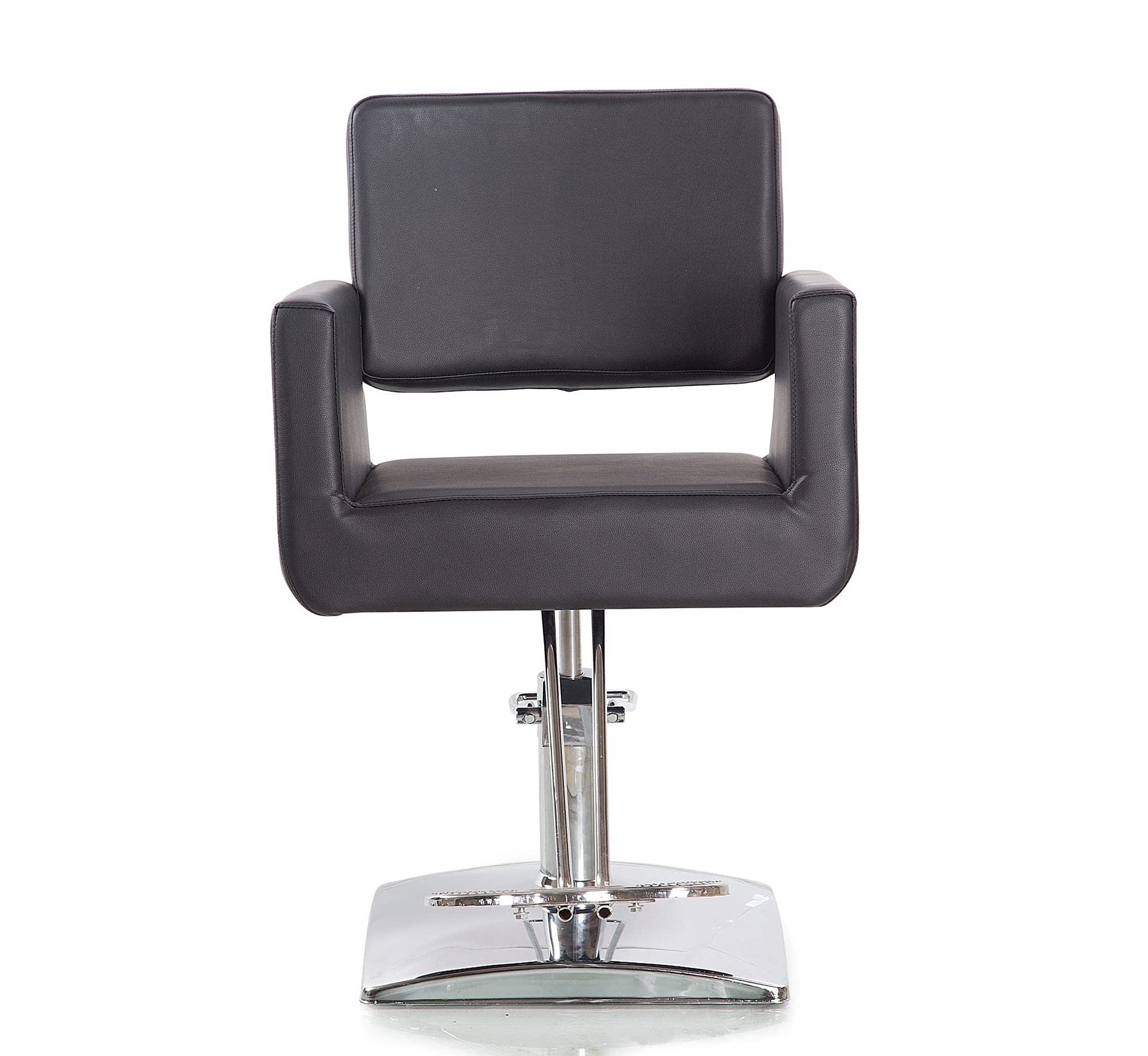 Professional Salon Barber Chair - Heavy Duty Black Hydraulic Styling Chair for Hairdressing & Spa - Perfect for Barber Shops, Salons & Home Use