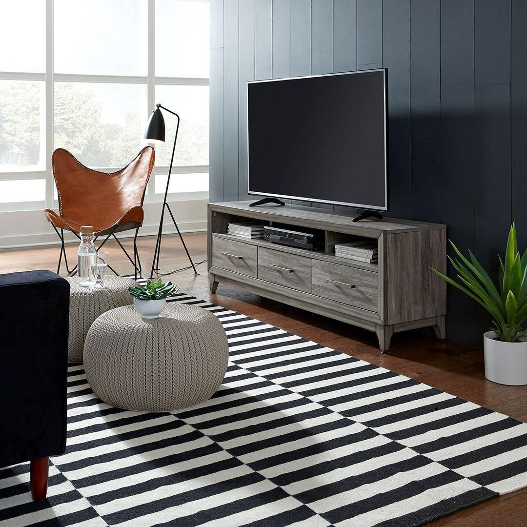 Modern Mercury TV Stand with Storage - Stylish Media Console for Living Room, Bedroom & Home Theater - Perfect for TVs up to 65