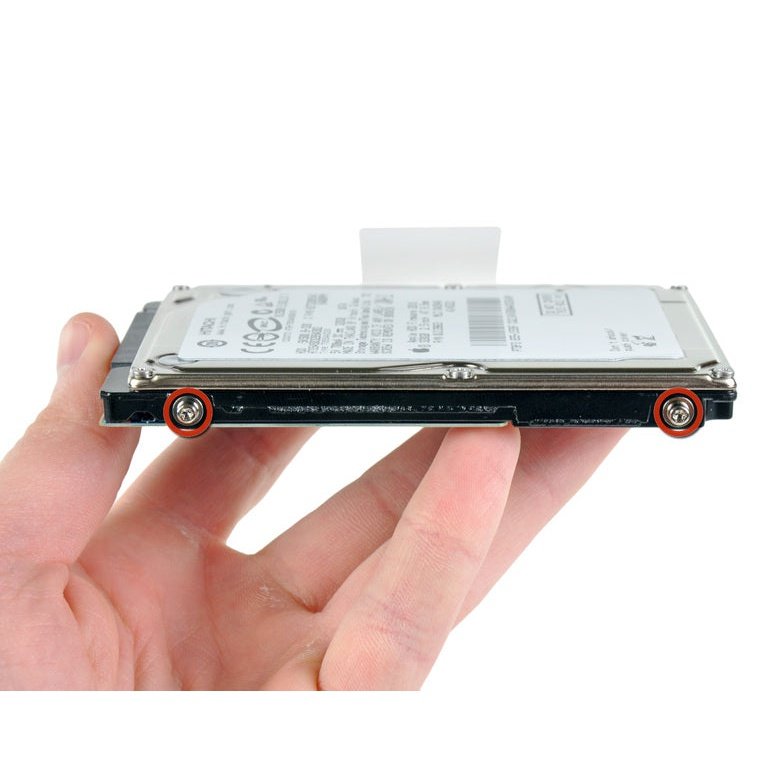 Macbook Pro 13 A1286 Hard Drive Mounting Kit - Screw Set & Bracket for SSD/HDD Installation | Perfect for DIY Repairs & Upgrades