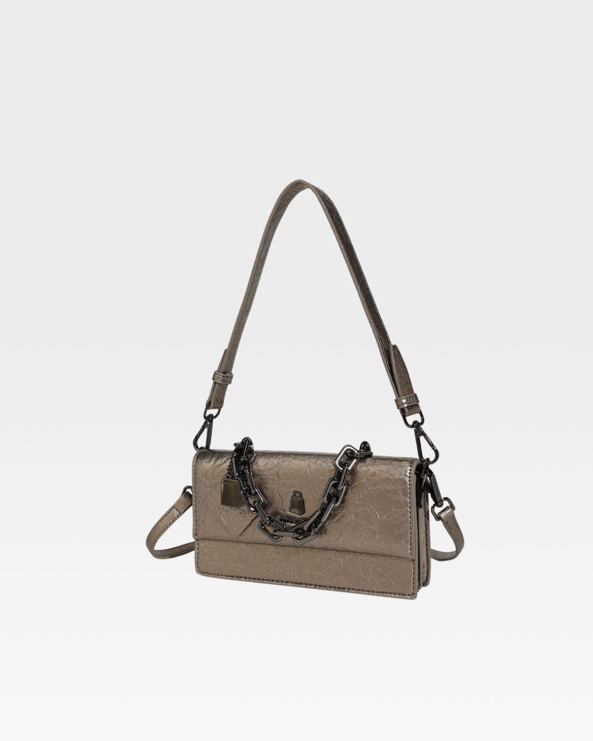 Camila Shoulder Bag for Women - Gun Powder Grey Crossbody Purse - Stylish & Lightweight Handbag for Work, Travel & Everyday Use