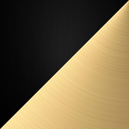 Matte Black&Brushed Gold