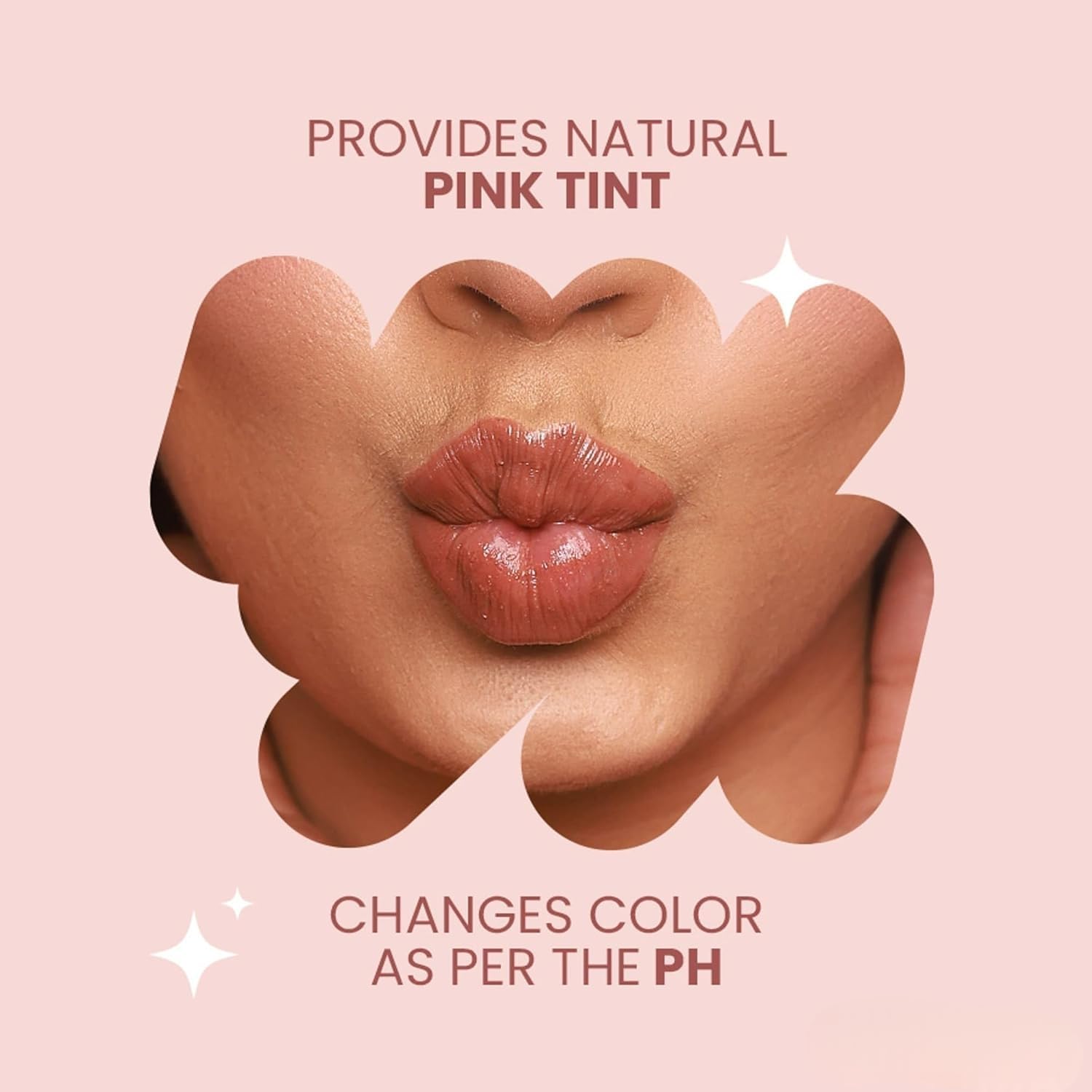 Bajaj Beauty Shop Crazy Girl Crystal Jelly Lip Oil - Color Changing Lip & Cheek Tint, Hydrating Fruit-Based Lip Gloss, Moisturizing Natural Pink (Strawberry, 1 Pack) | Perfect for Daily Wear, Date Night & Makeup Looks
