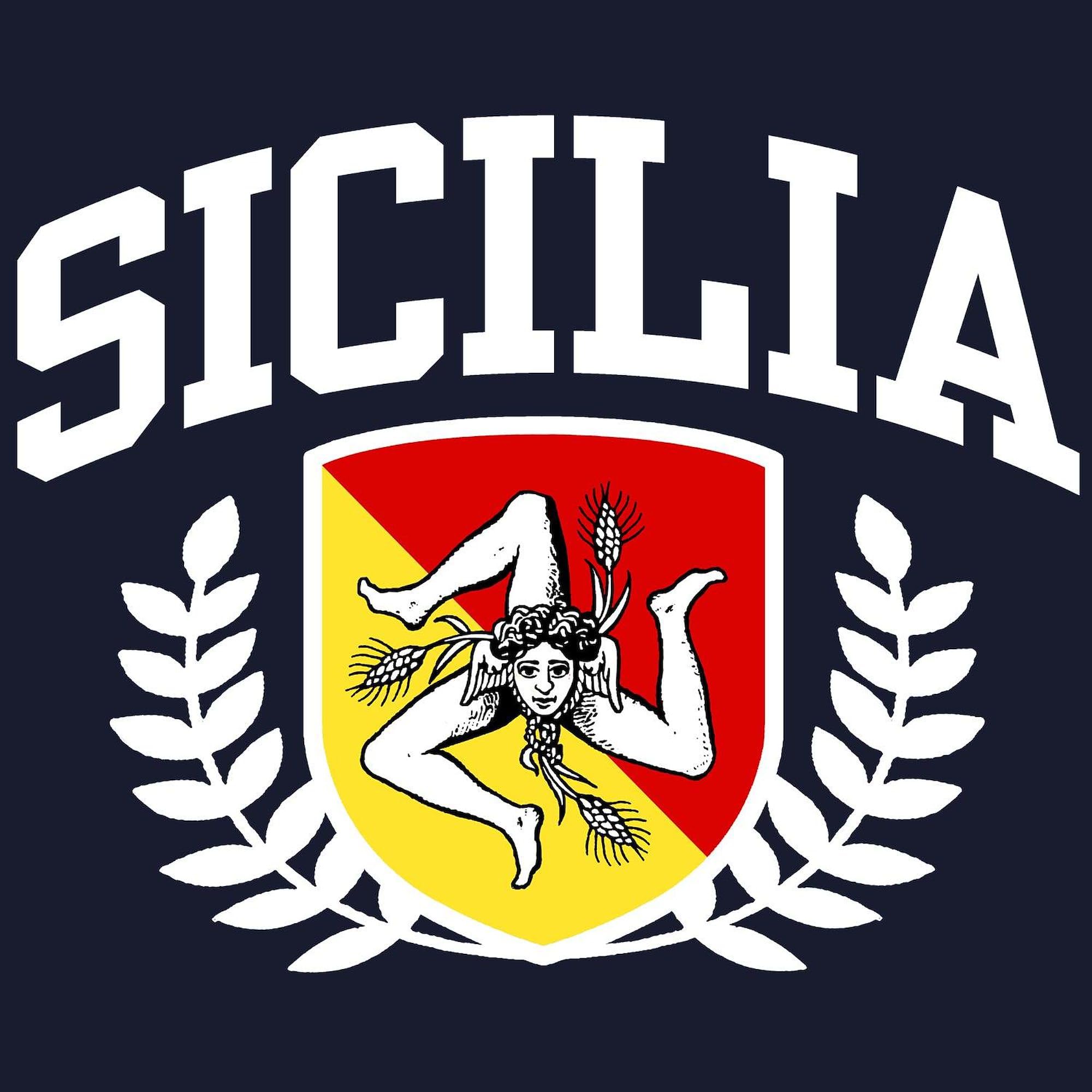Sicilia Zip Hoodie for Men - Dark Zip-Up Hooded Sweatshirt | Warm Fleece Lining | Casual Streetwear | Perfect for Outdoor Activities & Everyday Wear