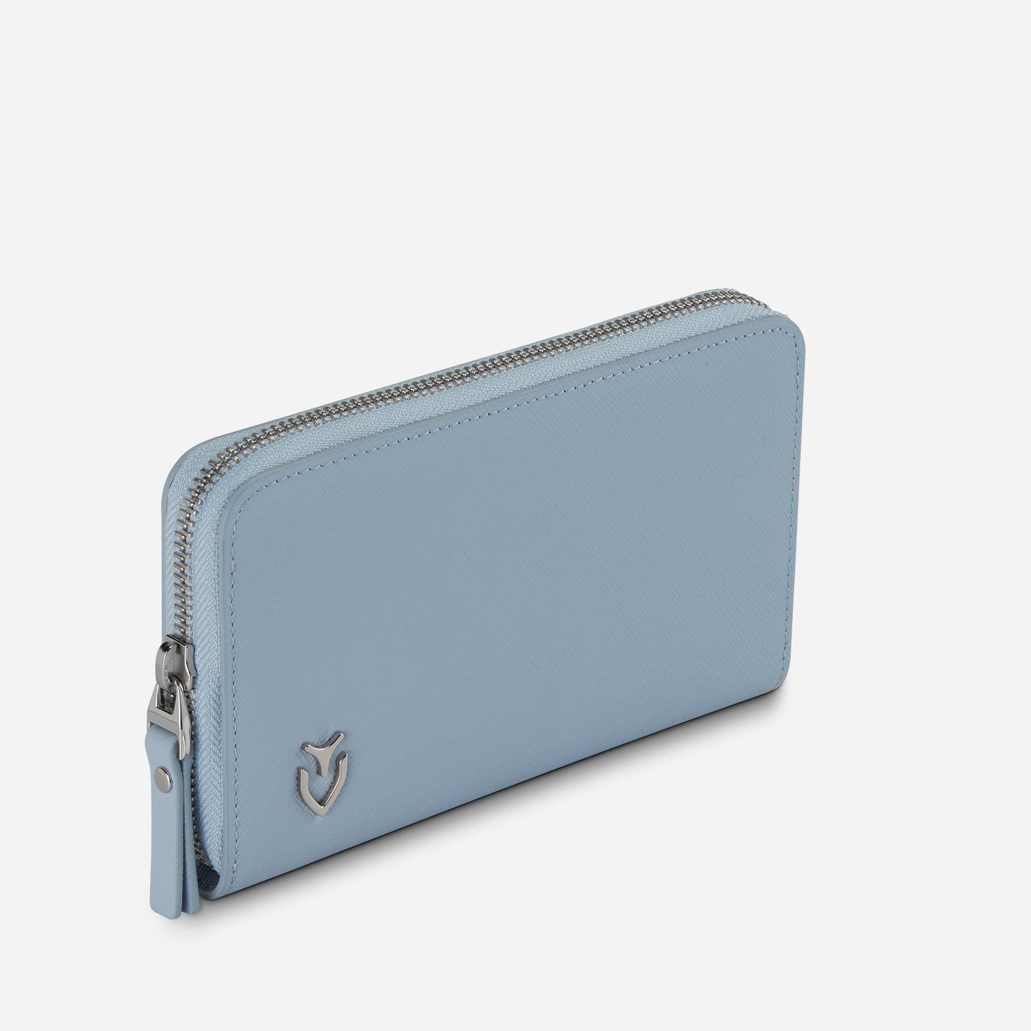 Genuine Leather Essentials Pouch - Premium Travel Organizer for Wallet, Keys & Accessories - Perfect for Men & Women on the Go