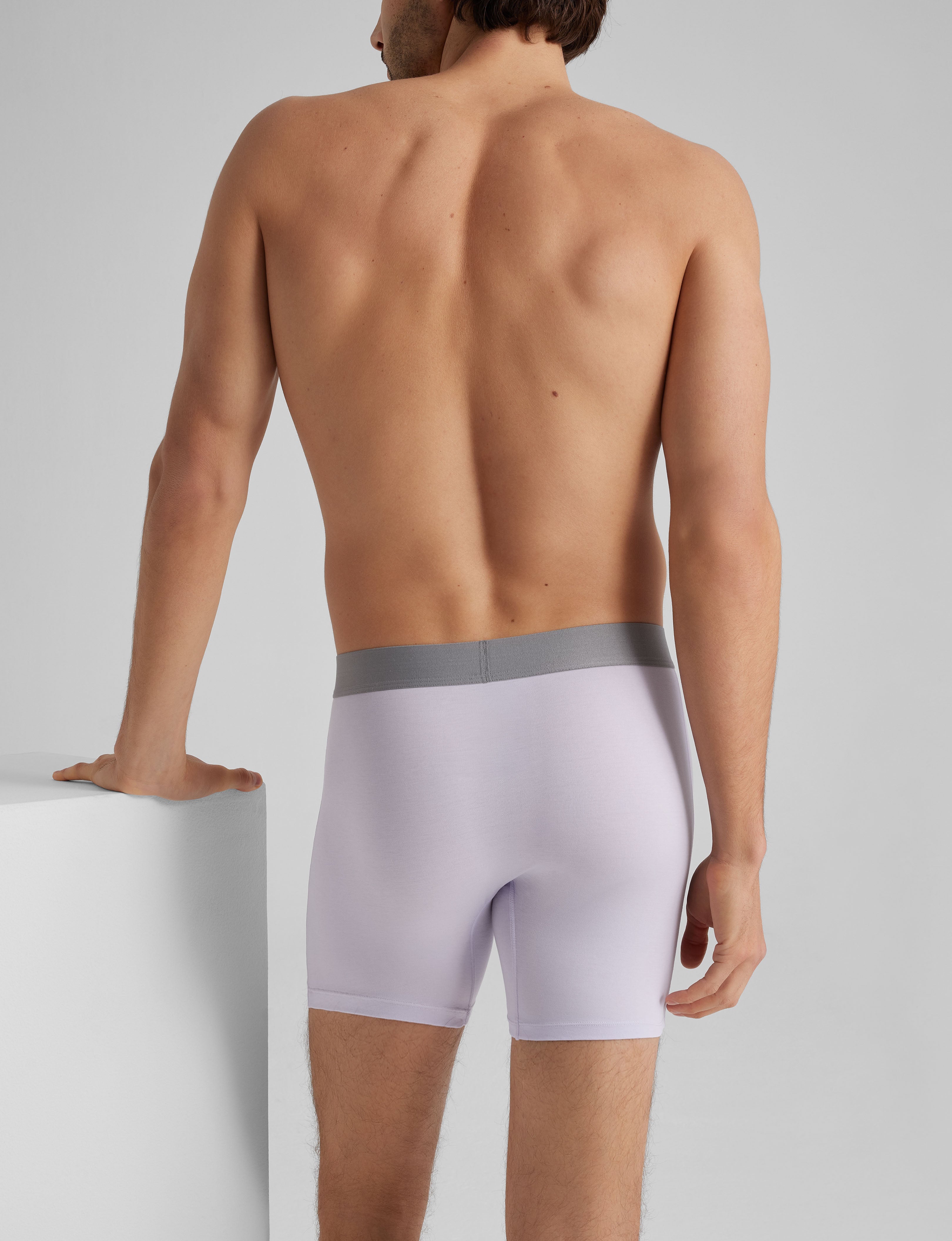 Premium Cotton Trunk Underwear for Men - 6 Pack Soft Breathable Boxer Briefs - Comfortable Everyday Wear for Workout, Lounge & Travel