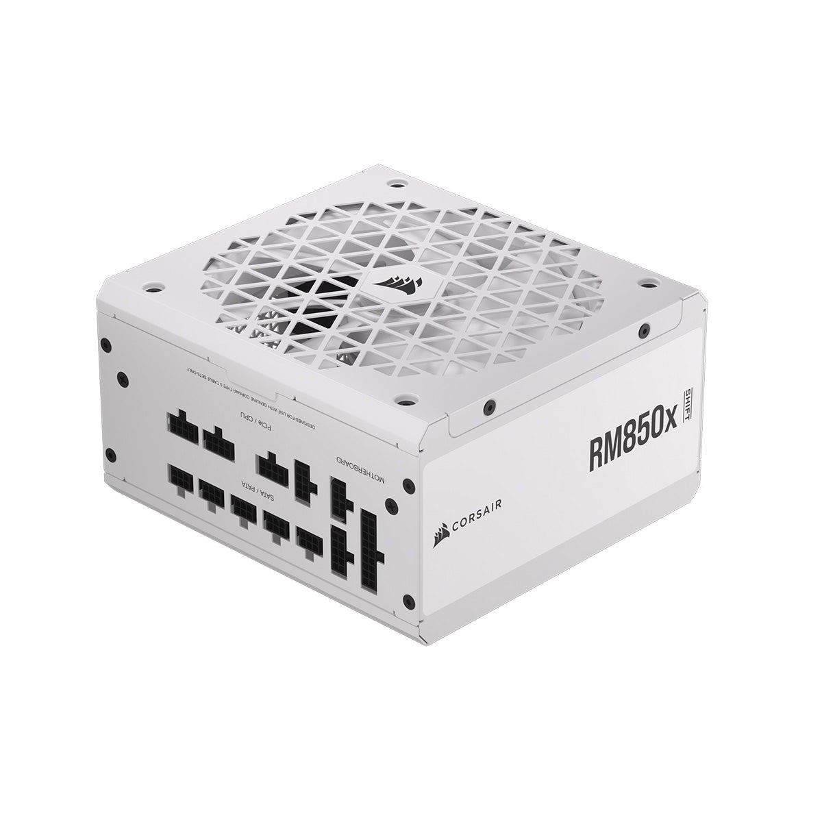 Corsair RM850x SHIFT 850W 80 Plus Gold Fully Modular ATX Power Supply - White Edition | Perfect for Gaming PCs, Workstations & High-End Builds