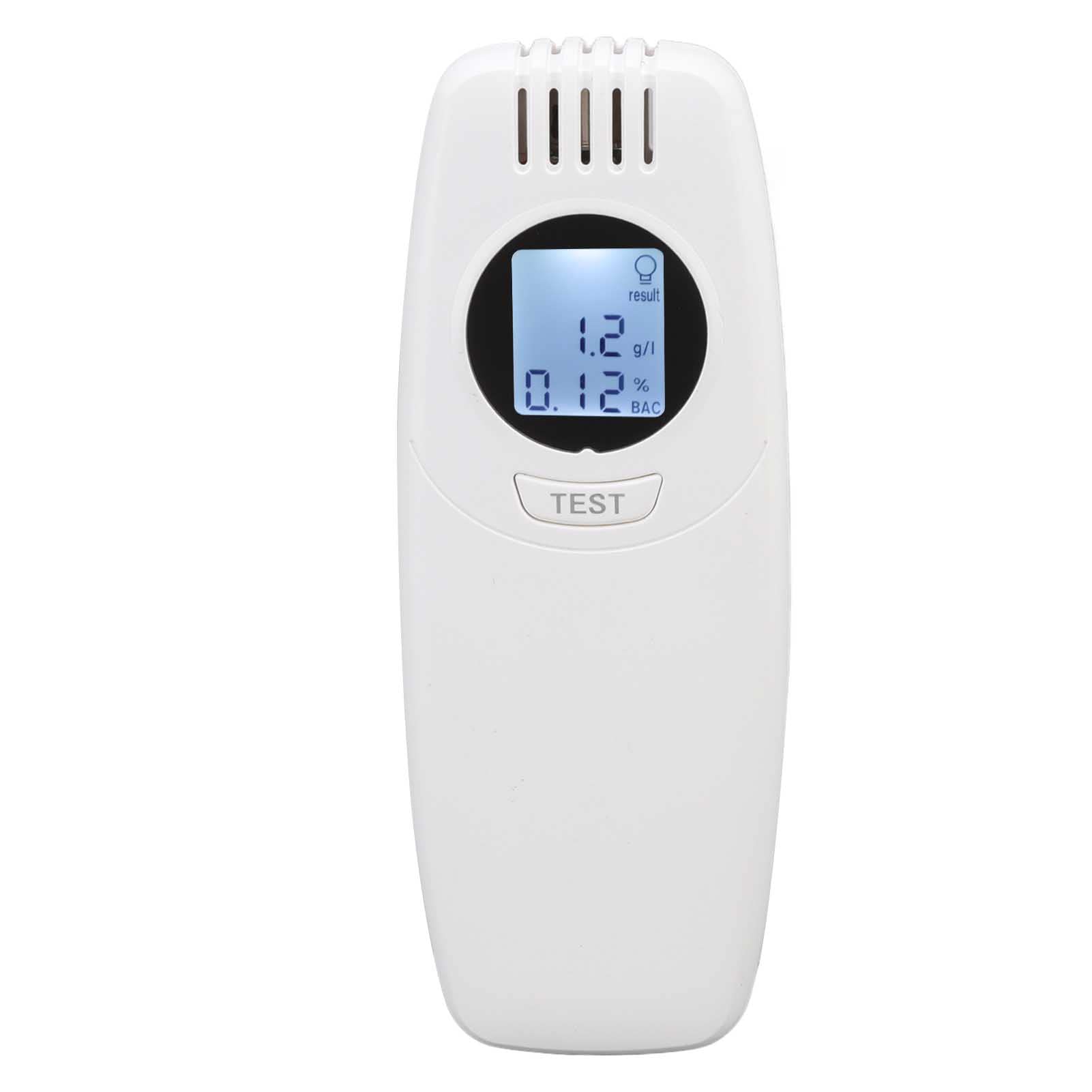 Professional Portable Breathalyzer Alcohol Tester - Digital LED HD Screen for Accurate BAC Detection | Ideal for Drivers, Personal & Home Safety Use | Prevent Drunk Driving & Ensure Responsible Drinking