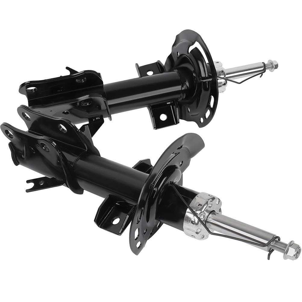2x AUTOMUTO Shock Absorbers Struts - Compatible with 2013-2016 Ford Fusion (Front) | Premium Auto Shocks Replacement 72638 | Smooth Ride for City Driving & Highway Commutes