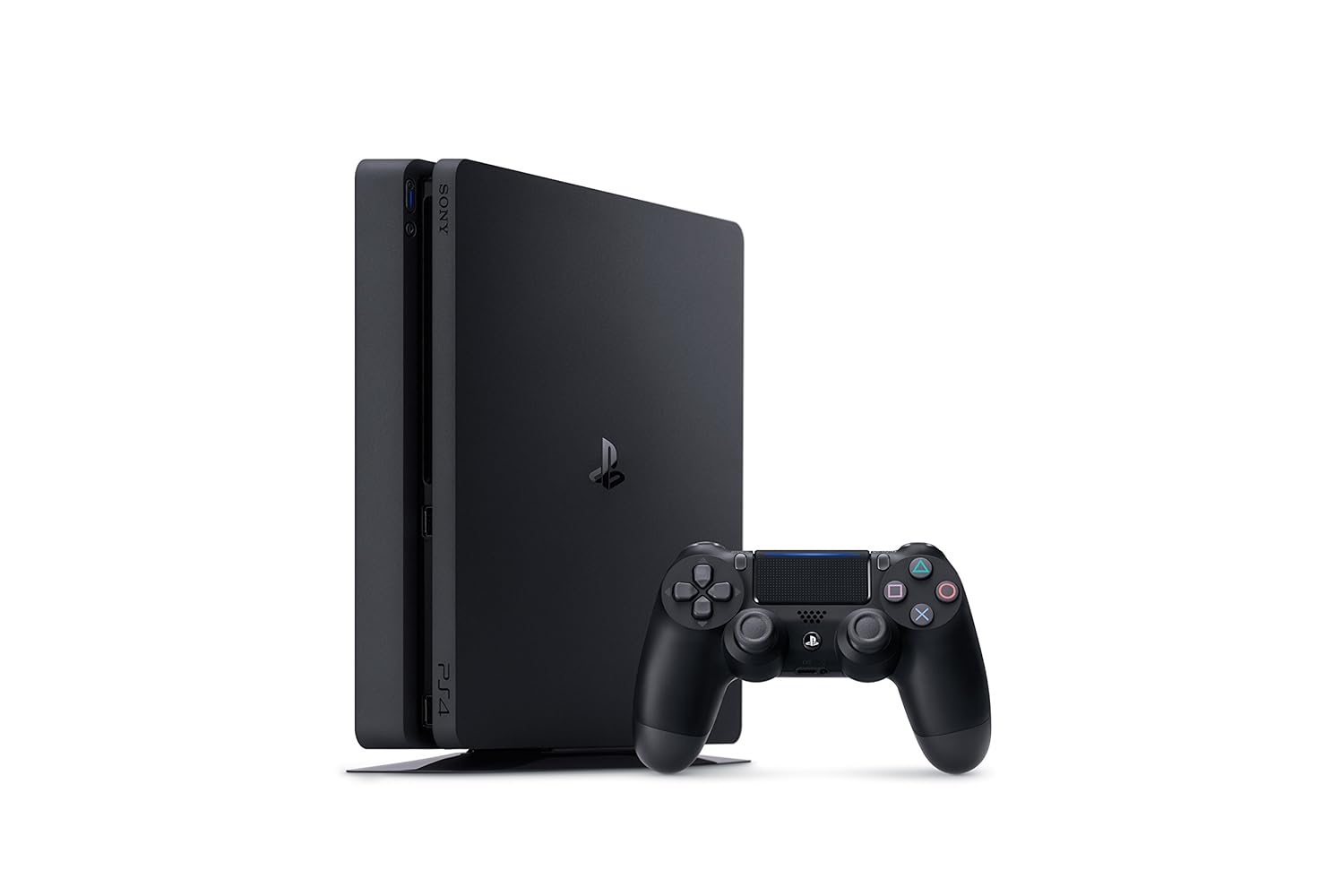 PlayStation 4 Slim 500GB Gaming Console - Black (CUH-20xxA Model) | Perfect for Home Entertainment & Online Multiplayer Gaming