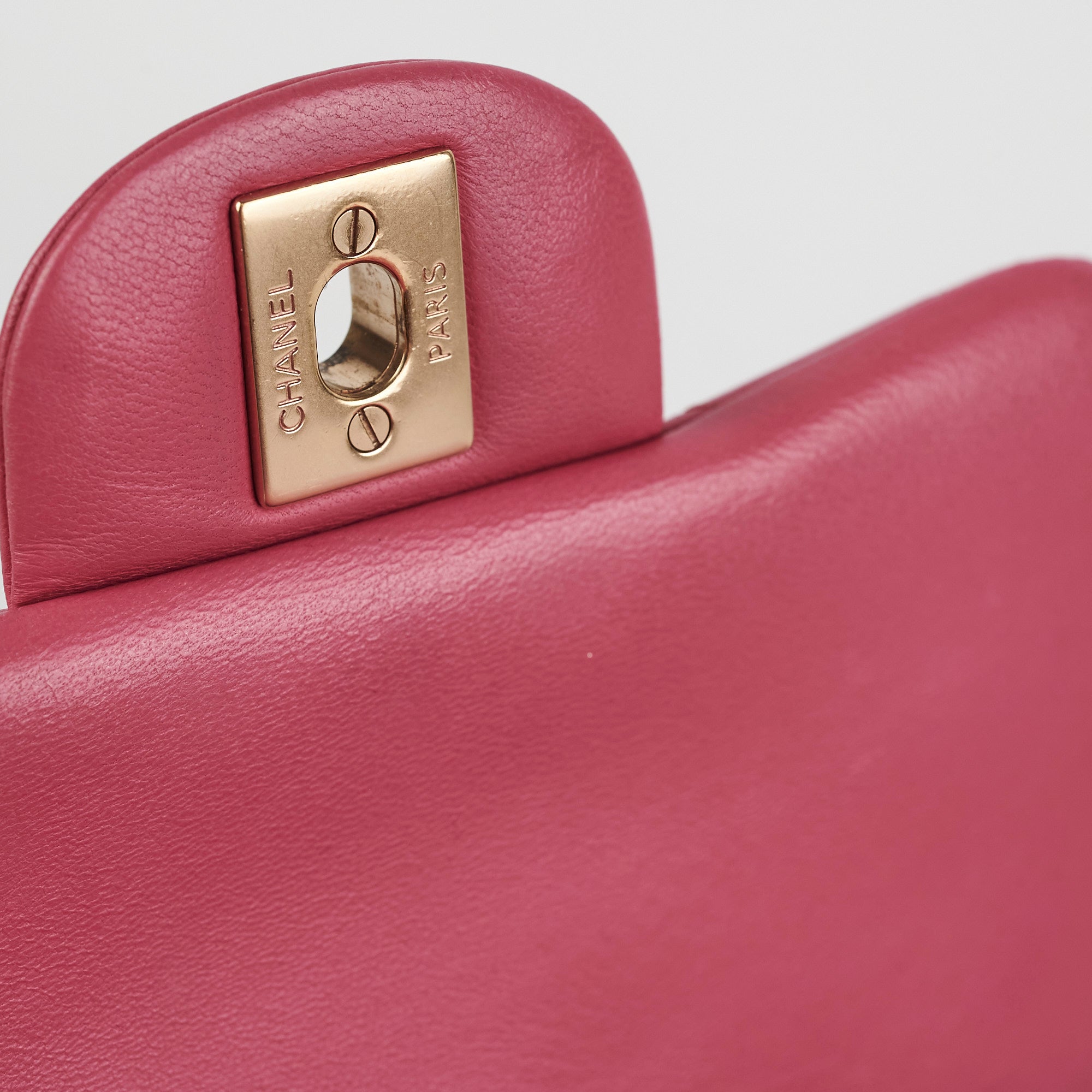 Chanel Square Mini Flap Bag in Soft Lambskin Leather - Light Pink | Luxury Crossbody Purse for Women | Perfect for Parties, Dates & Everyday Elegance