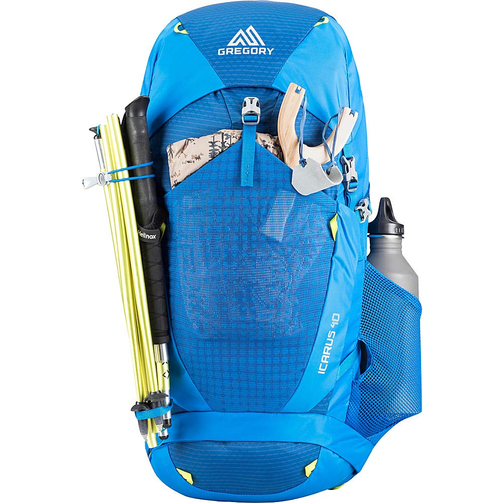 Gregory Icarus Unisex Backpacking & Day Hiking Pack - Lightweight Durable Travel Backpack for Outdoor Adventures, Camping & Daily Commute