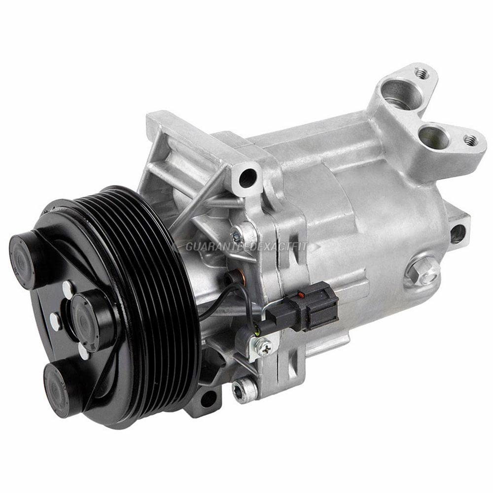 New OEM AC Compressor with A/C Repair Kit for 2007 Nissan Versa - 61-87306RN | BuyAutoParts | Perfect for Summer Cooling & HVAC System Repairs