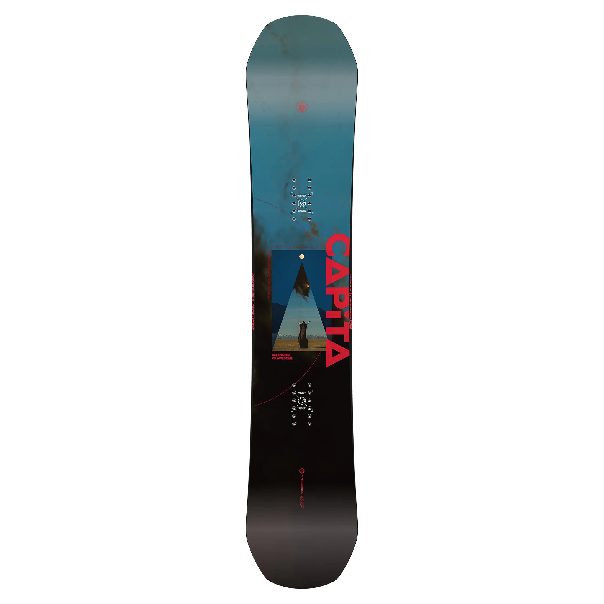 CAPiTA DOA Snowboard with Union Force Bindings 2025 - All-Mountain Freestyle Snowboard for Men & Women | Perfect for Park, Powder & Backcountry Riding