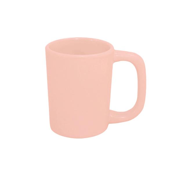 4-Piece Matte Pink Coffee Mug Set - Elegant & Durable Ceramic Cups for Home, Office, or Gift Giving