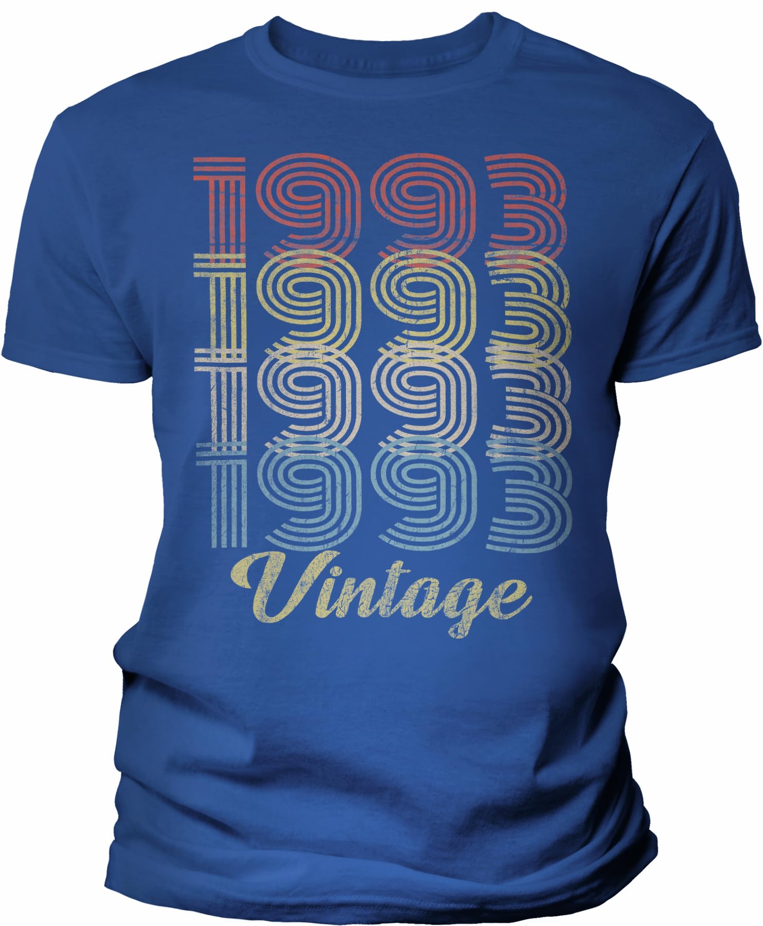 1993 Vintage Retro 32nd Birthday T-Shirt for Men - Funny 32 Year Old Gift Idea - Perfect for Birthday Parties & Celebrations