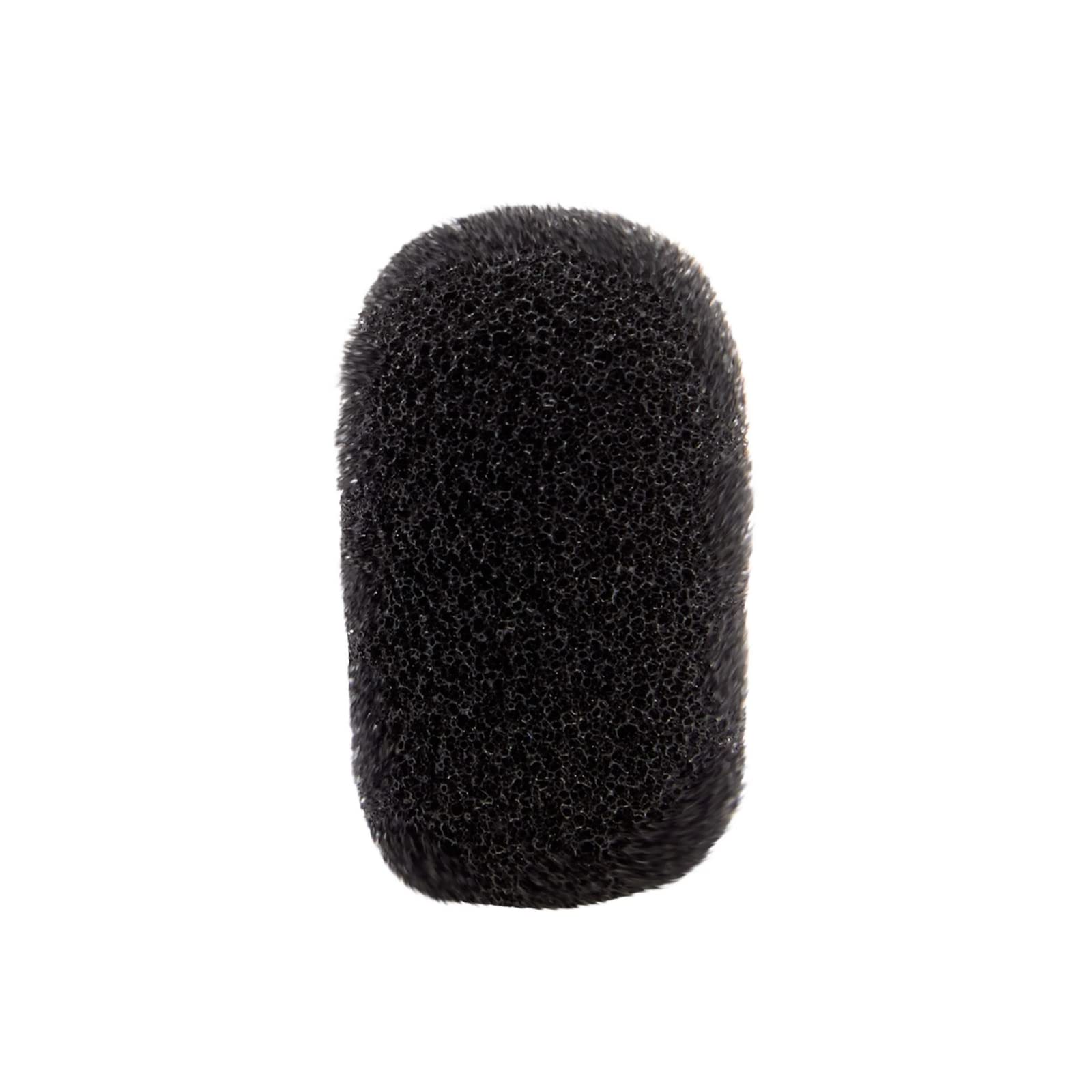 Juvale 24 Pack Black Foam Microphone Windscreen Covers - 0.8 Inch Mini Wind Guard for Lavalier & Lapel Mics, Noise Reduction Muff - Ideal for Podcasting, Interviews, Streaming & Public Speaking