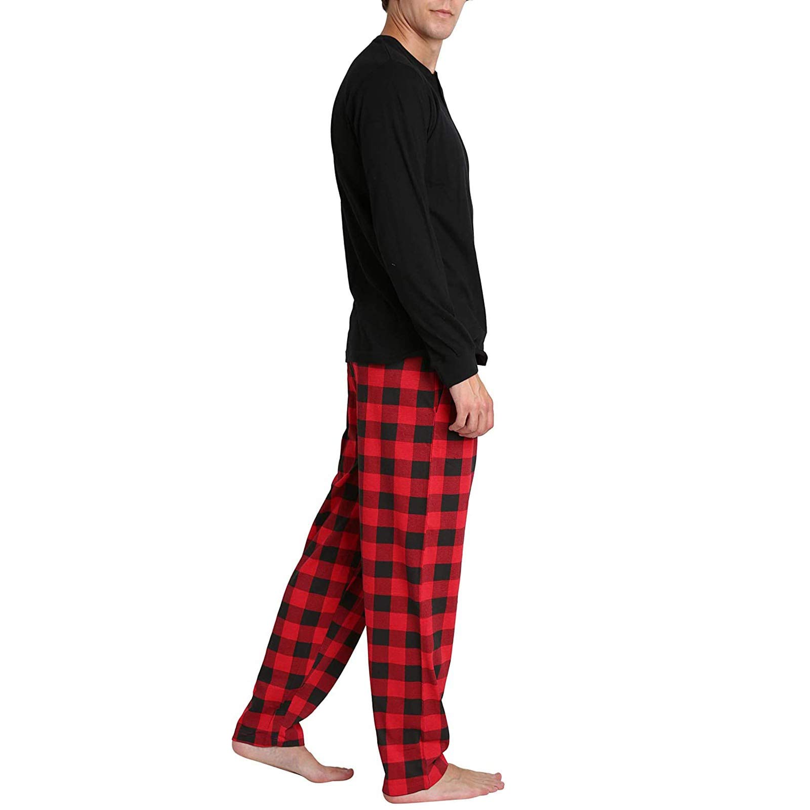 Women's & Men's Long Sleeve Button-Up Tracksuit Set - 2 Piece Matching Pajama Outfit for Summer | Comfortable Sleepwear & Lounge Wear for Couples