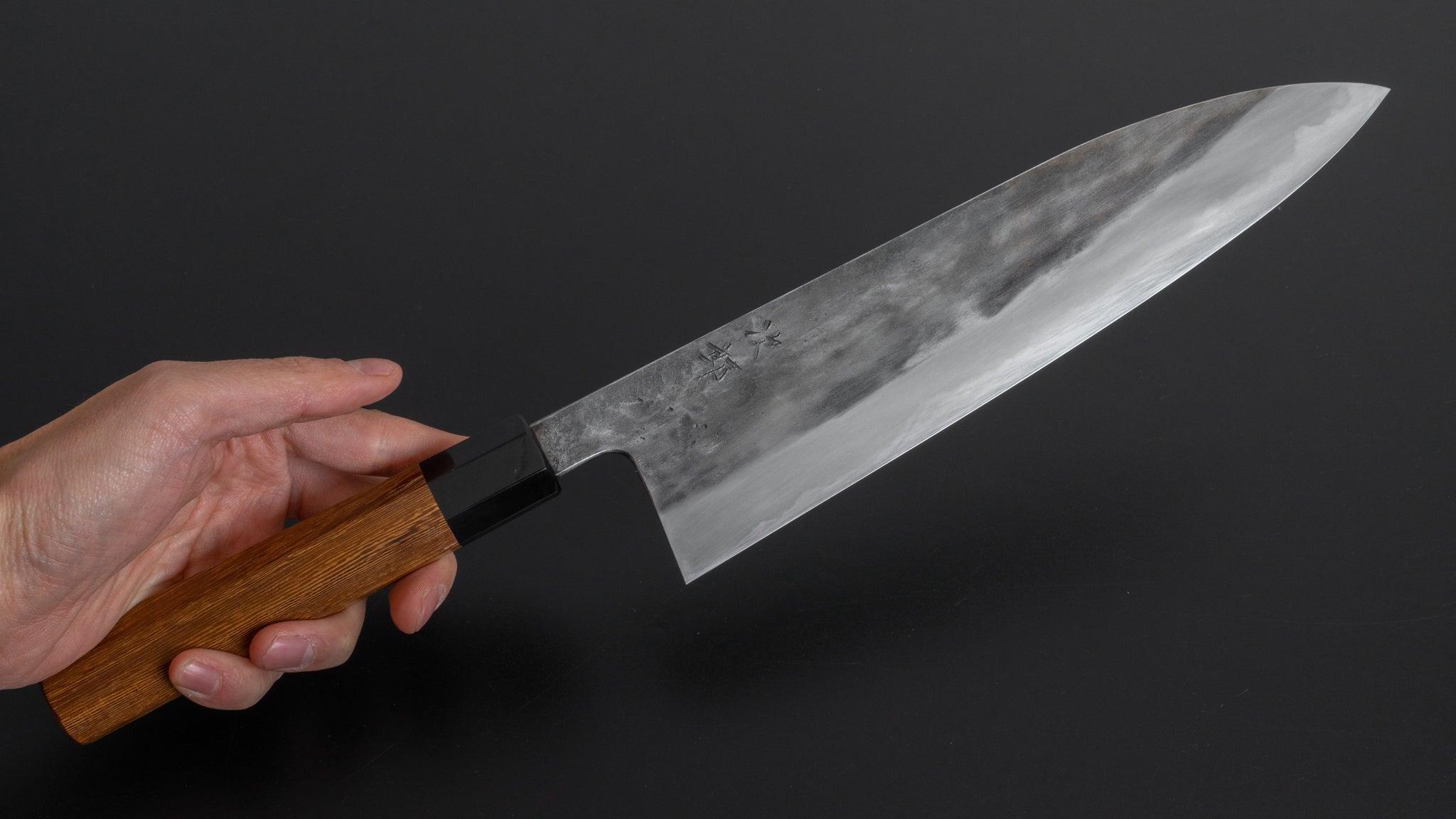 Premium Jiro Tsuchime Wa Gyuto 240mm Japanese Chef Knife with Taihei Tagayasan Handle - Perfect for Professional Chefs & Home Cooking Enthusiasts