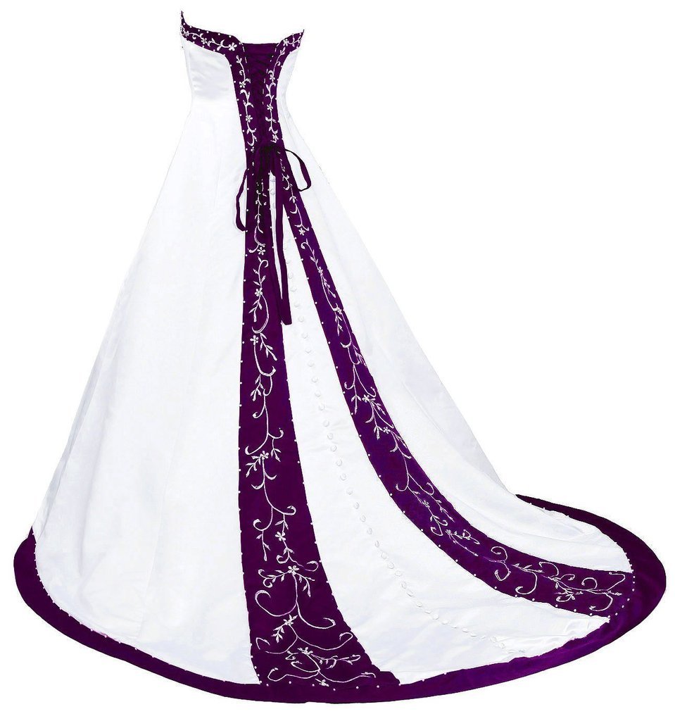 Elegant Sweetheart Neckline Embroidered Satin Beaded Wedding Dress for Women – Perfect for Bridal Gowns, Formal Events & Special Occasions