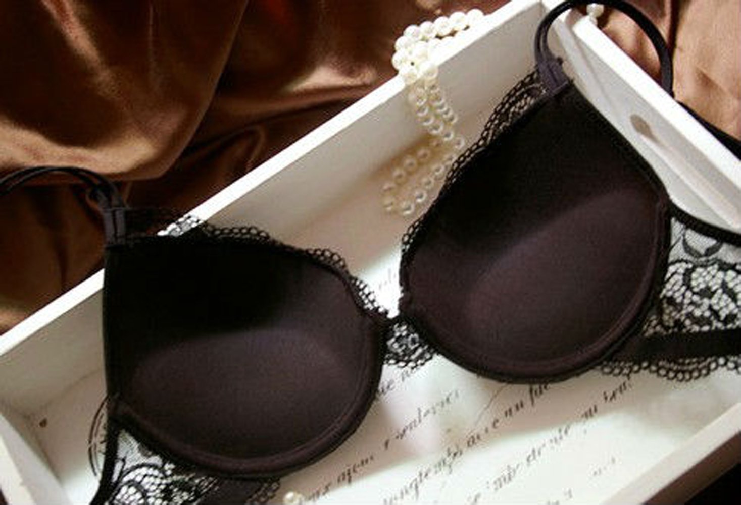 Lumiere Lace Push Up Bra and Panty Set - Women's Embroidered Lingerie for Comfort & Support | Perfect for Date Night, Special Occasions & Everyday Wear