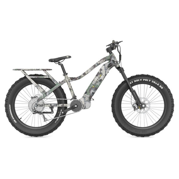 QuietKat Apex Pro Electric Bike - 750W Fat Tire eBike for Off-Road & Hunting Adventures - Perfect for Trail Riding, Camping & Outdoor Exploration