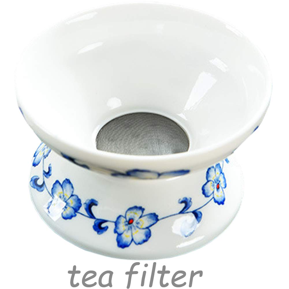 Premium Yixing Zisha Kungfu Gaiwan Tea Set - 3-Piece Gaiwan, Bamboo Tea Tray & 4 Porcelain Cups - Authentic Chinese Clay Teapot for Oolong, Pu-erh & Green Tea Ceremony | Home Brewing, Gift & Meditation Use
