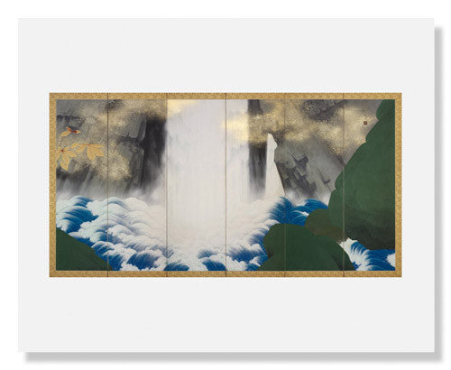 Shindo Reimei Foot of the Falls - Premium Japanese-Inspired Home Decor for Zen Living Rooms & Meditation Spaces