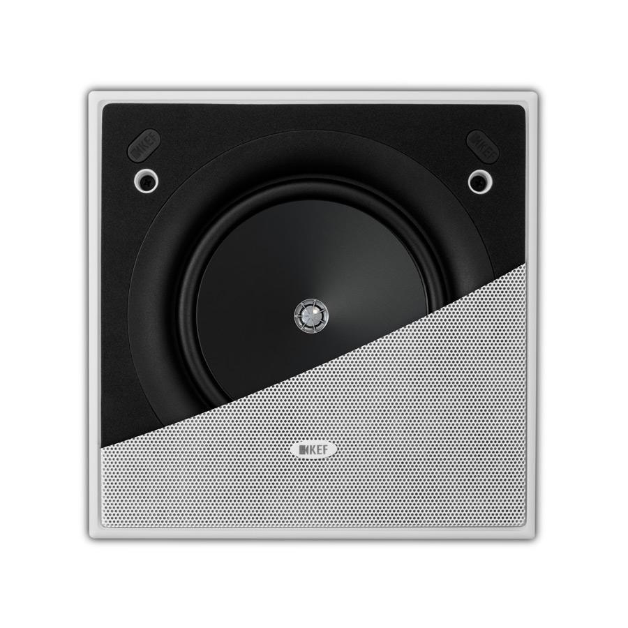 KEF Ci160.2CS 6.5 Inch In-Wall Speaker - High Performance Home Theater & Surround Sound System for Living Room, Bedroom, and Office Audio Installation